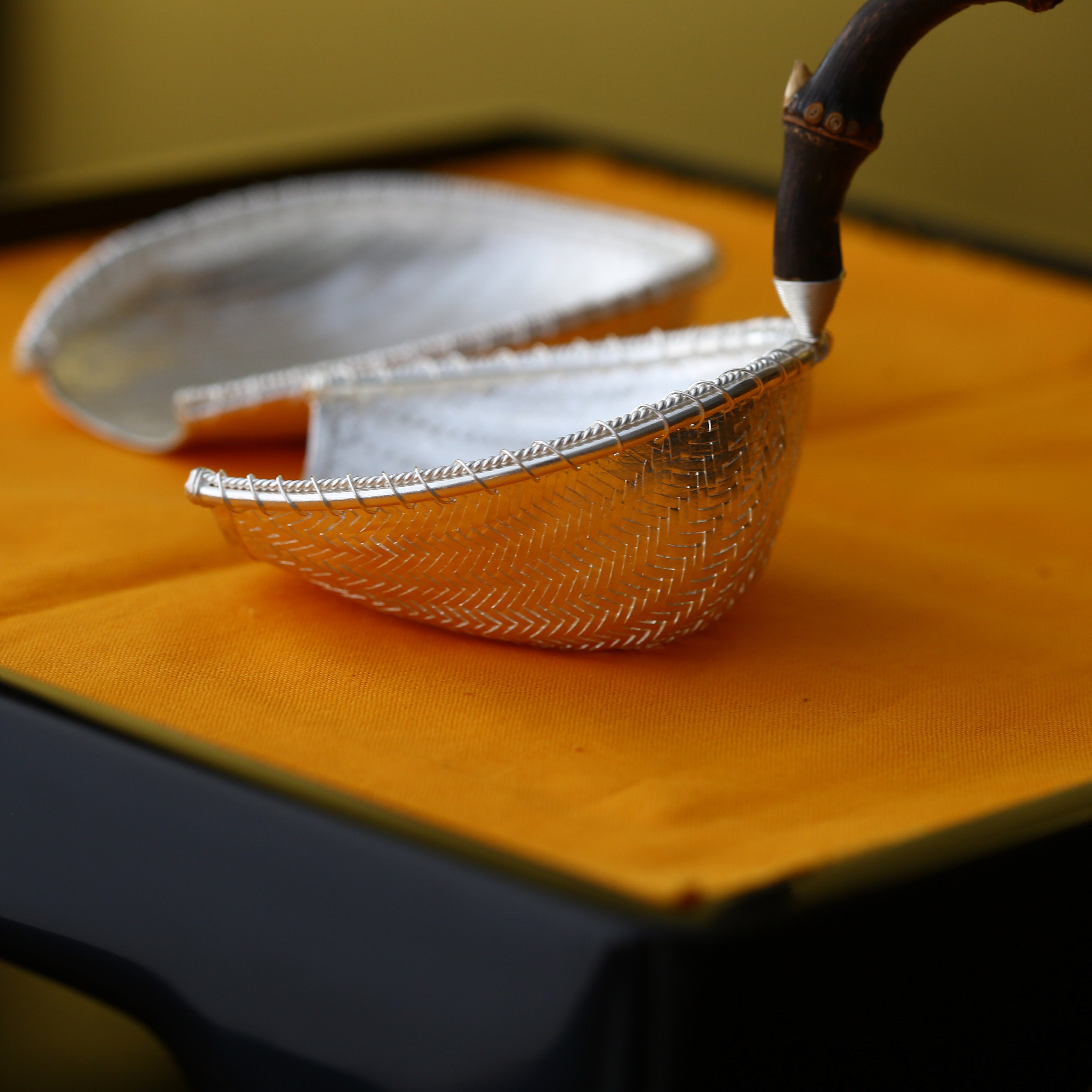 Tea strainers, tea scoops, and tea pitchers that bring in a fortune every day.