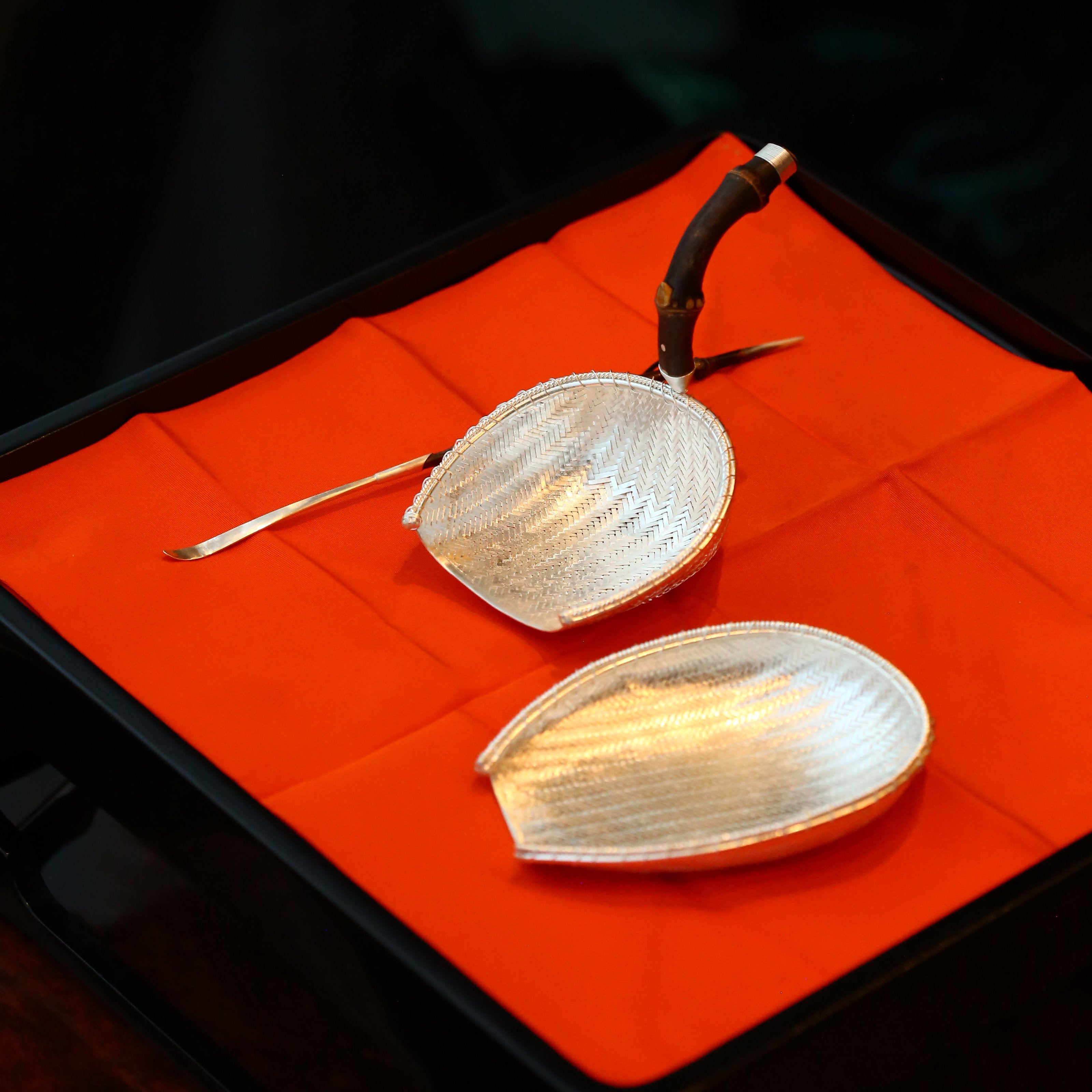 Tea strainers, tea scoops, and tea pitchers that bring in a fortune every day.