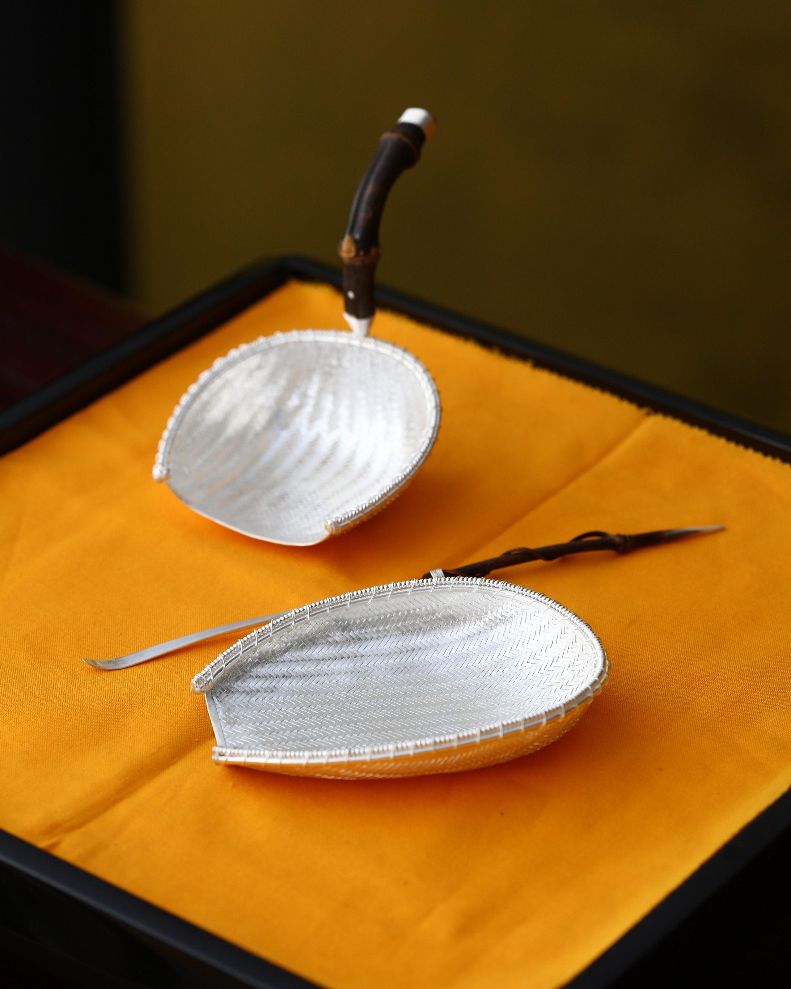 Tea strainers, tea scoops, and tea pitchers that bring in a fortune every day.