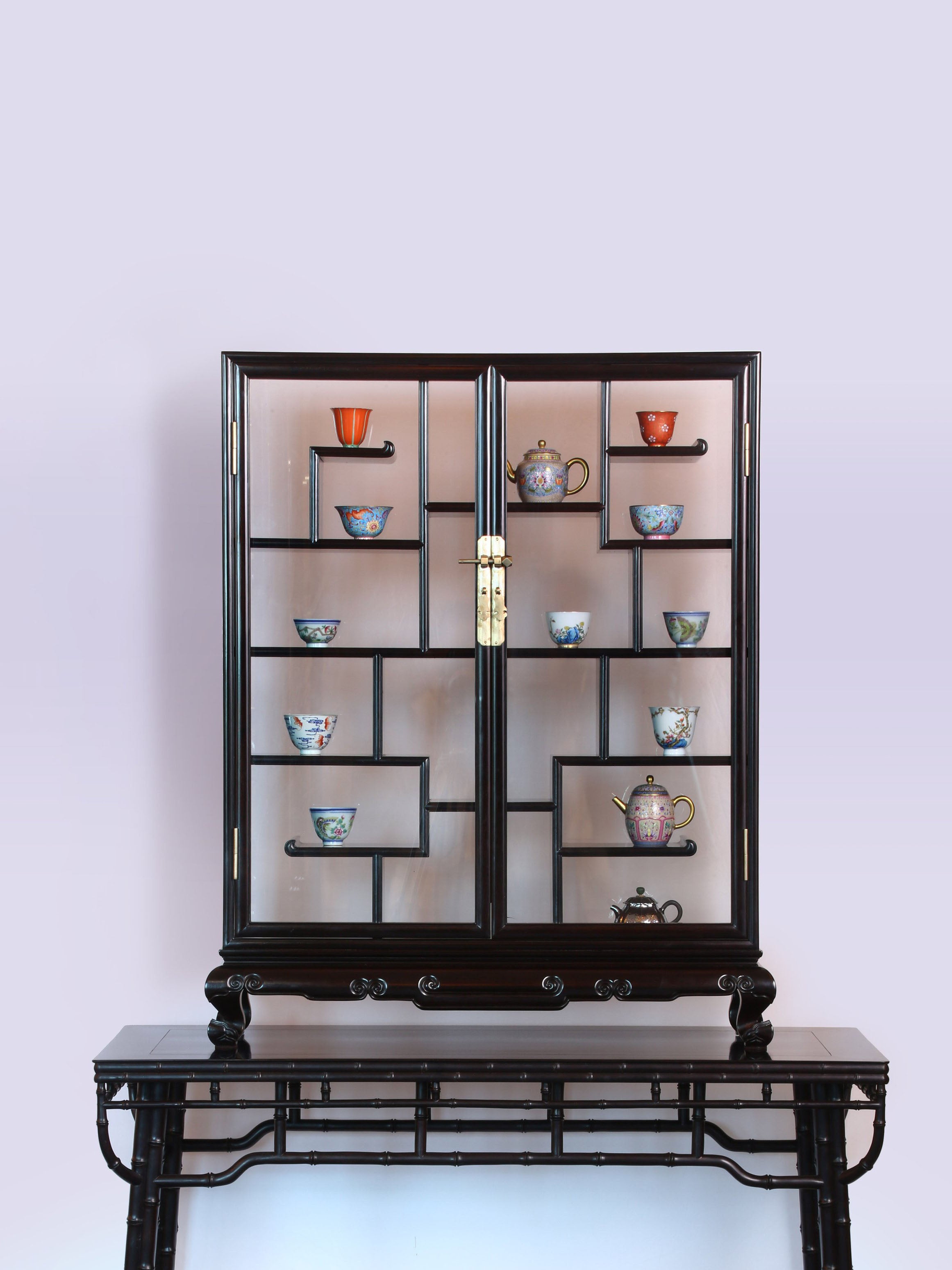 Ruyi Multi-Treasure Tea Set Rack