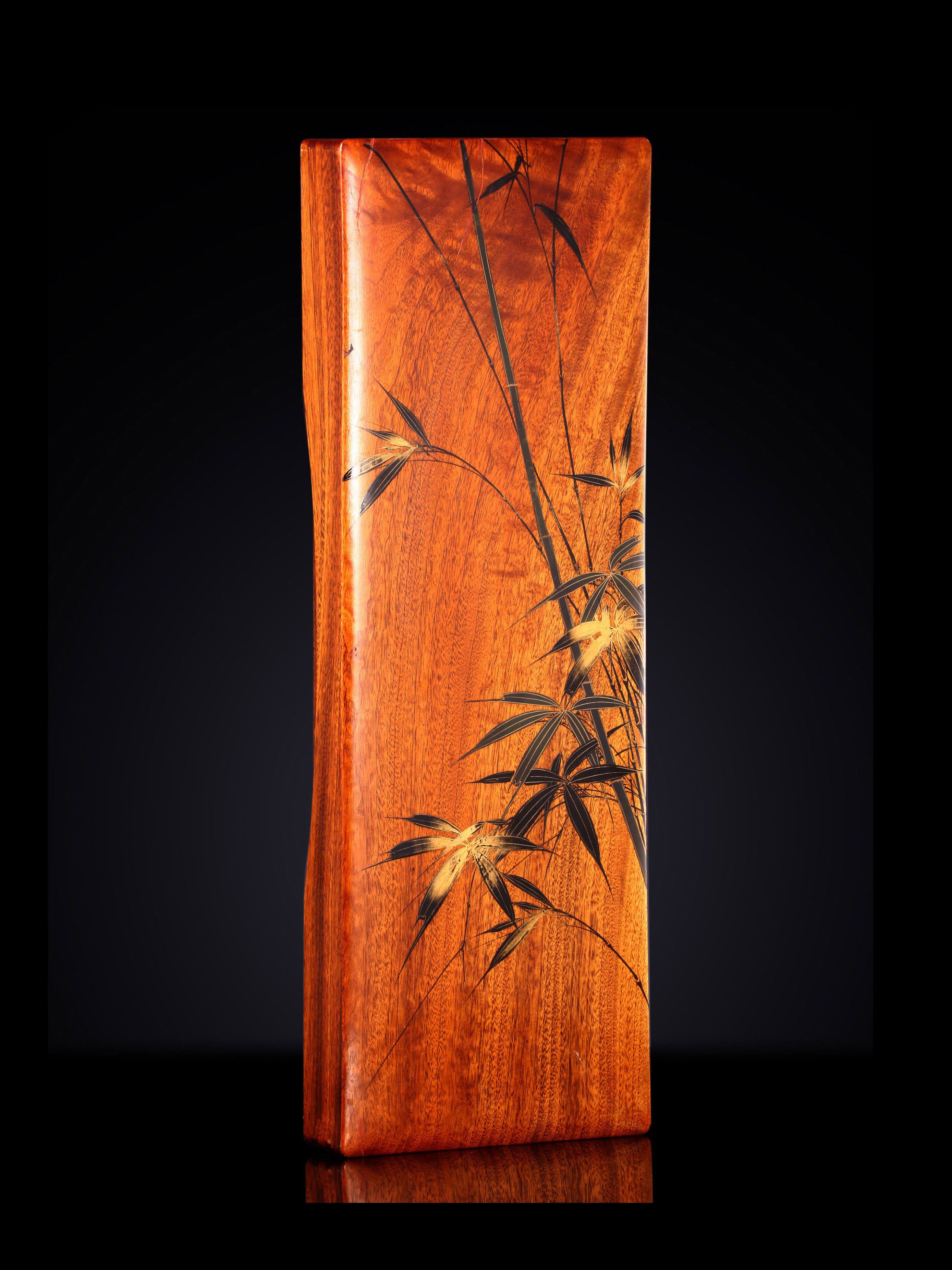 Japanese Maki-e Bamboo Stationery Box