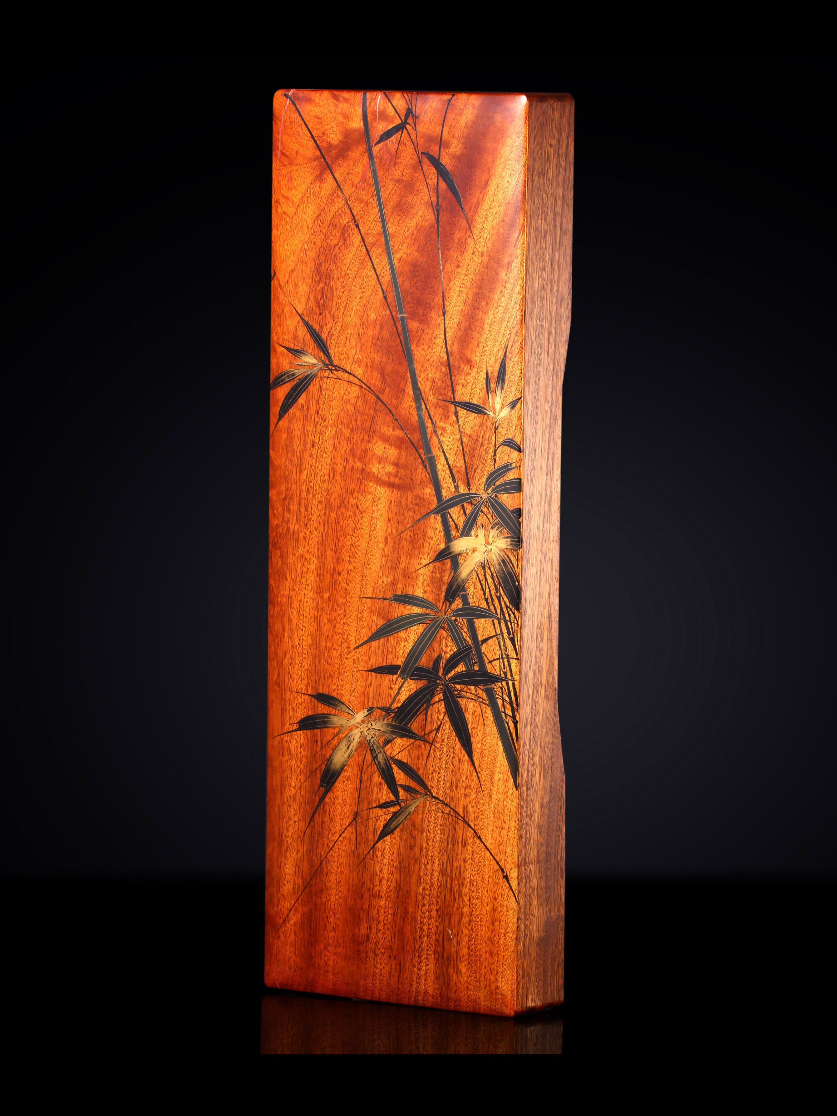 Japanese Maki-e Bamboo Stationery Box