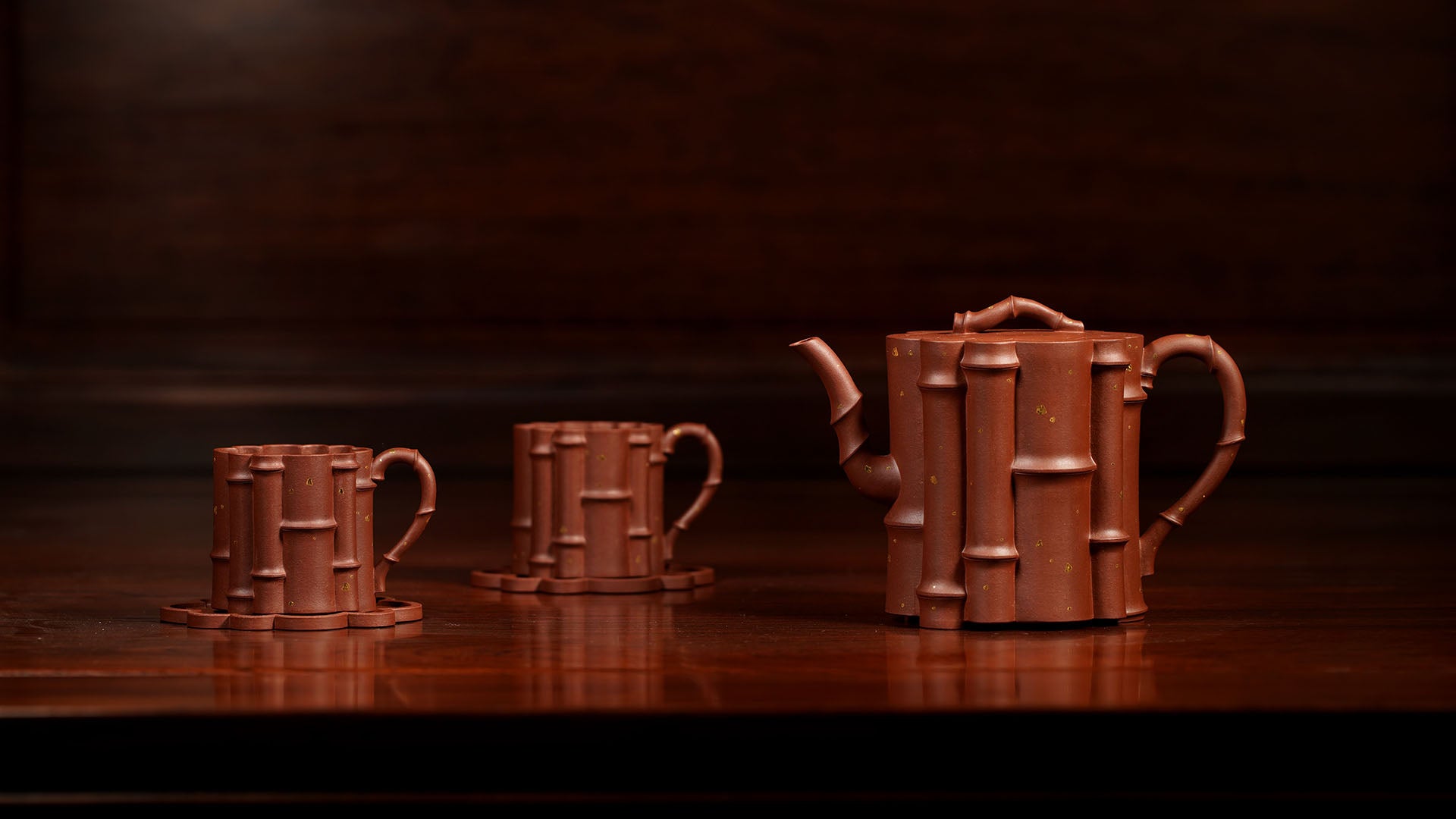 陈凯-十三竹套具/束竹壶