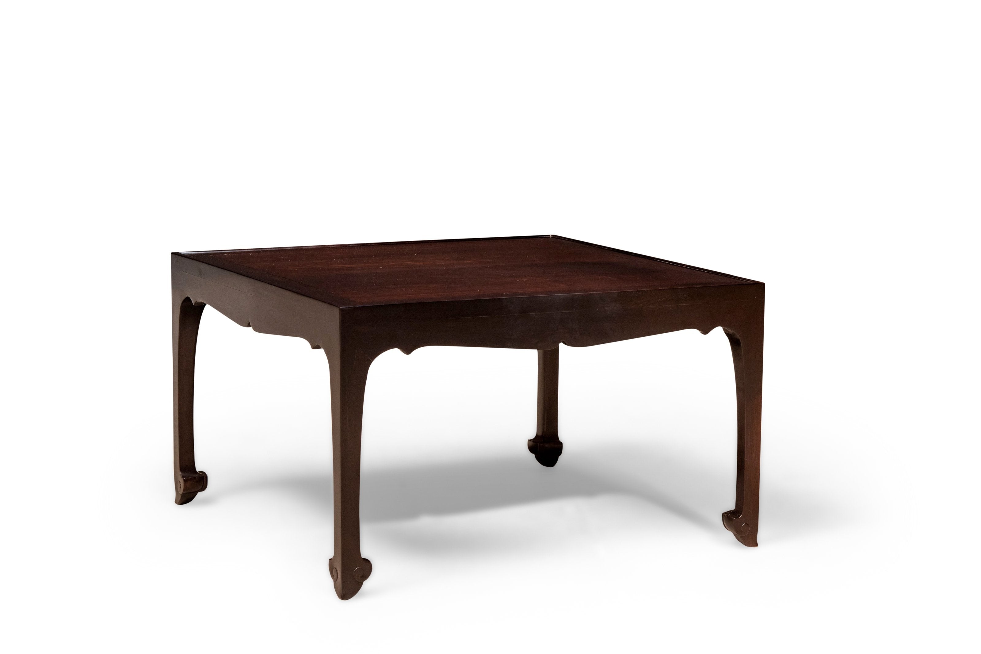 Song-style four-sided square tea table