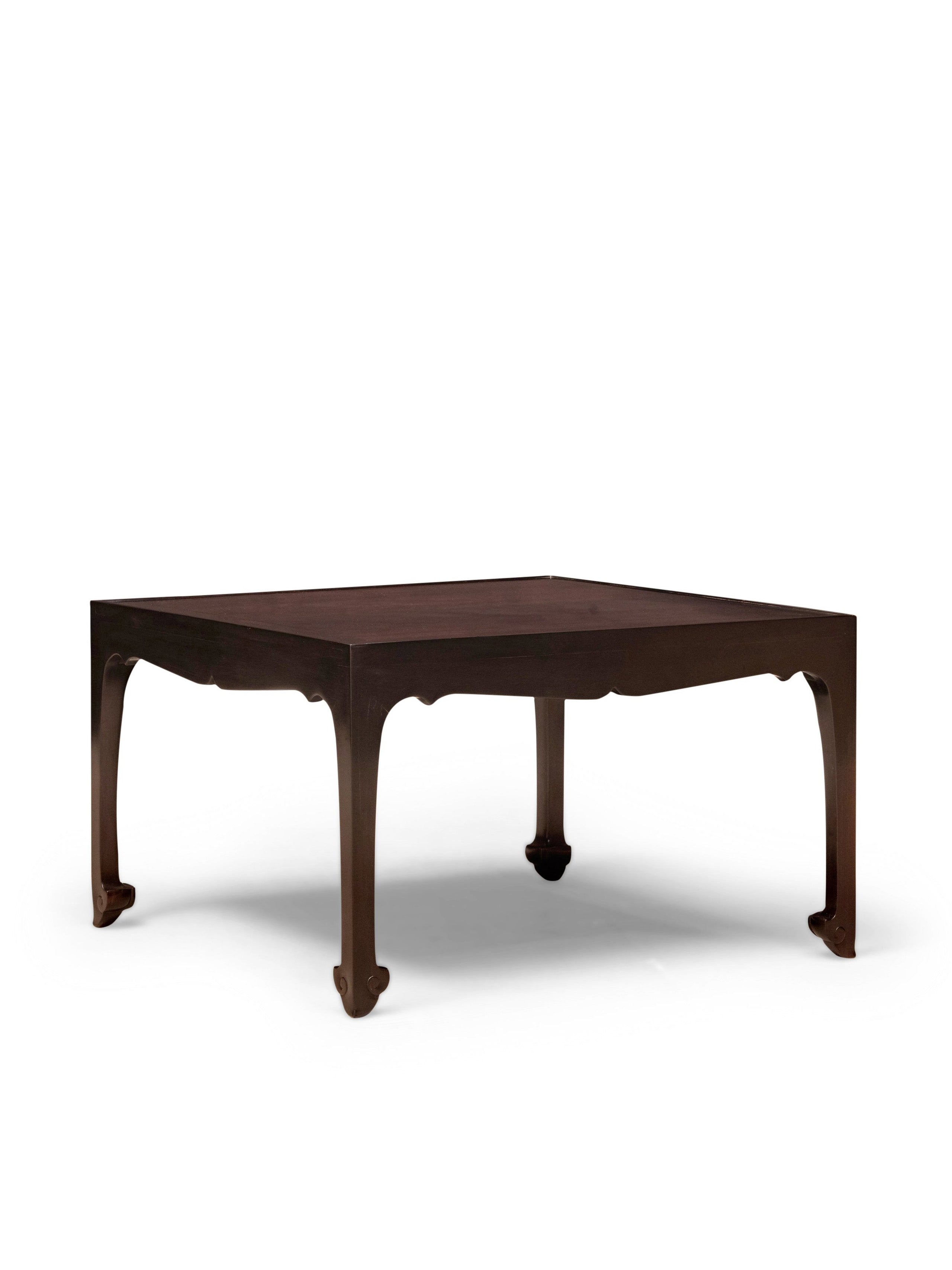 Song-style four-sided square tea table