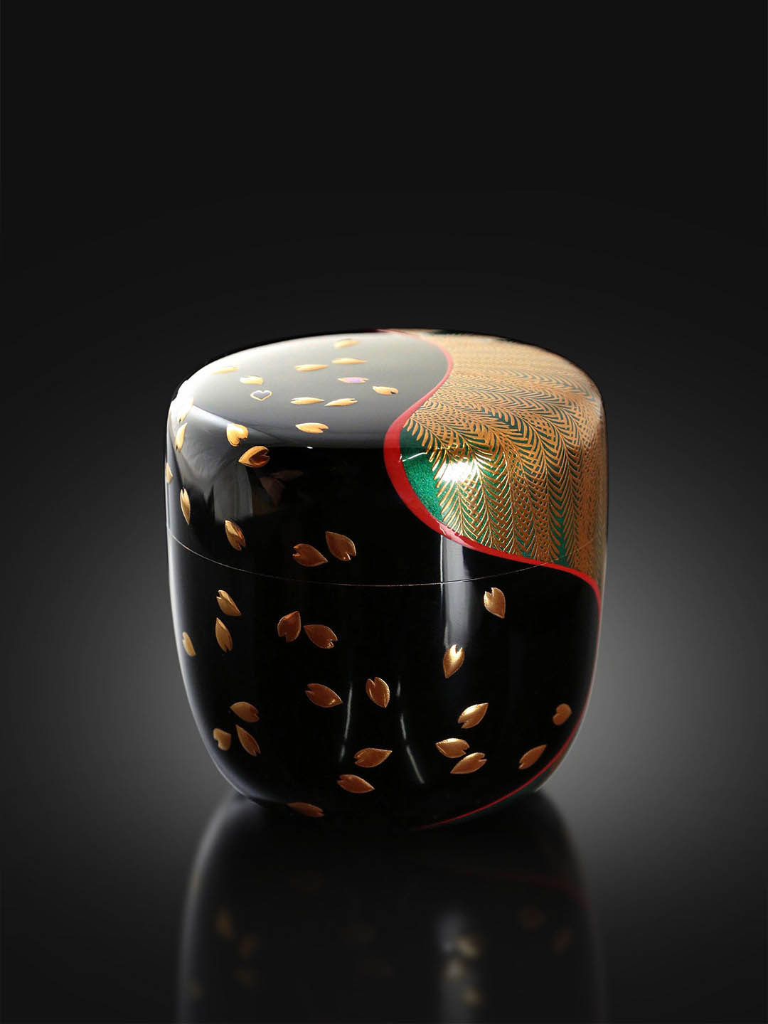 Spring Tea and Jujube Painting | Works by Lacquerware Master Matsuyama