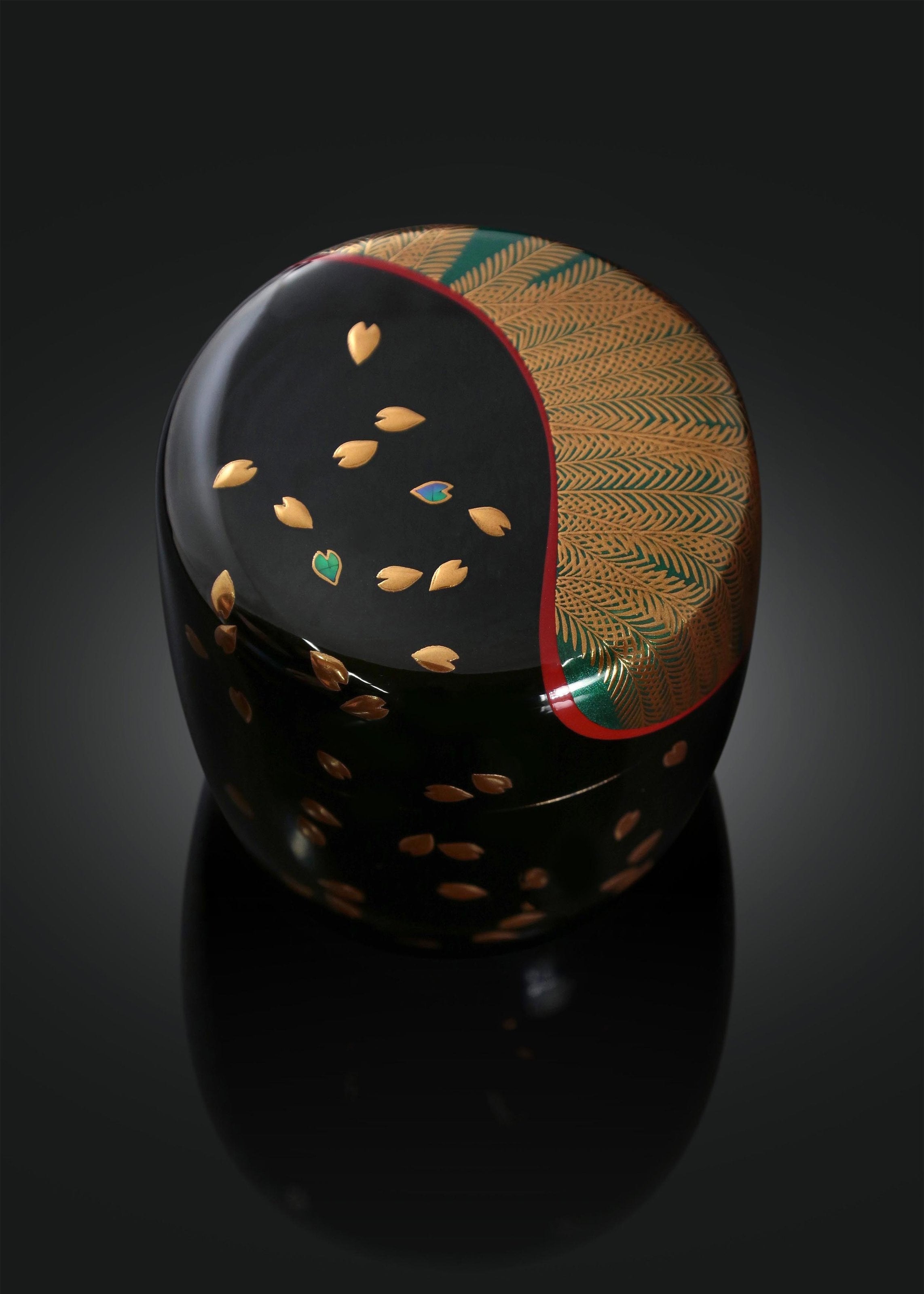 Spring Tea and Jujube Painting | Works by Lacquerware Master Matsuyama