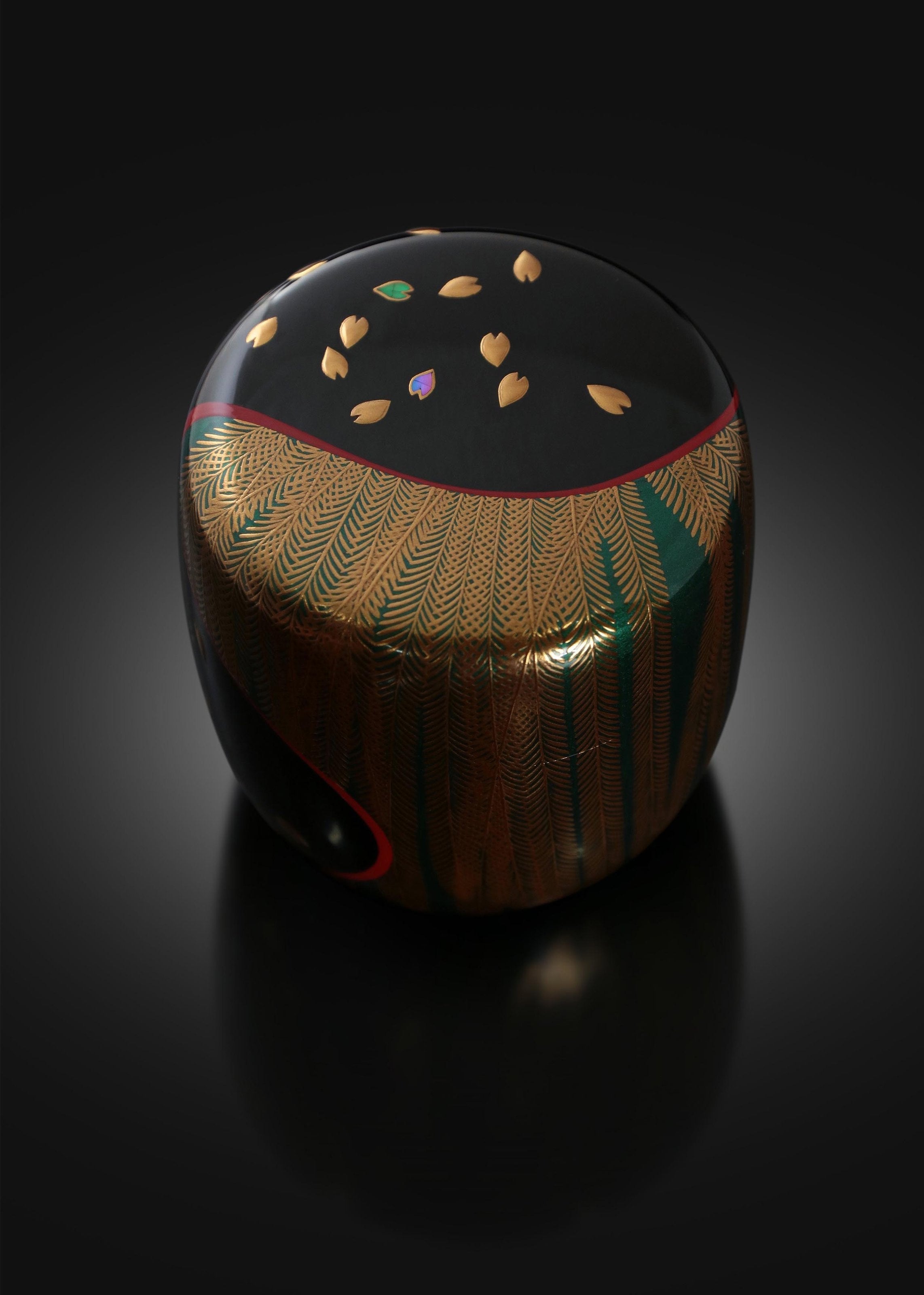 Spring Tea and Jujube Painting | Works by Lacquerware Master Matsuyama