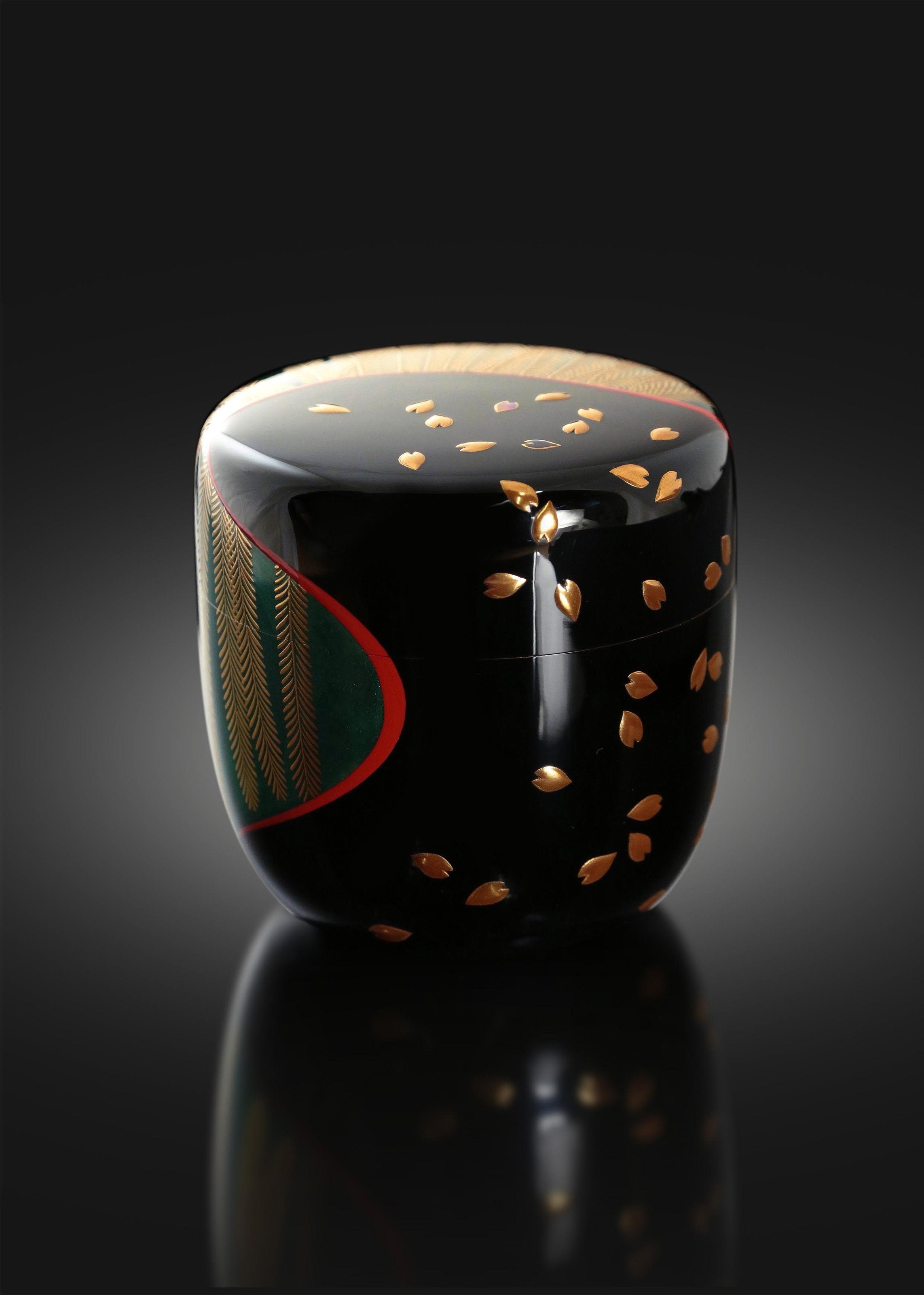 Spring Tea and Jujube Painting | Works by Lacquerware Master Matsuyama