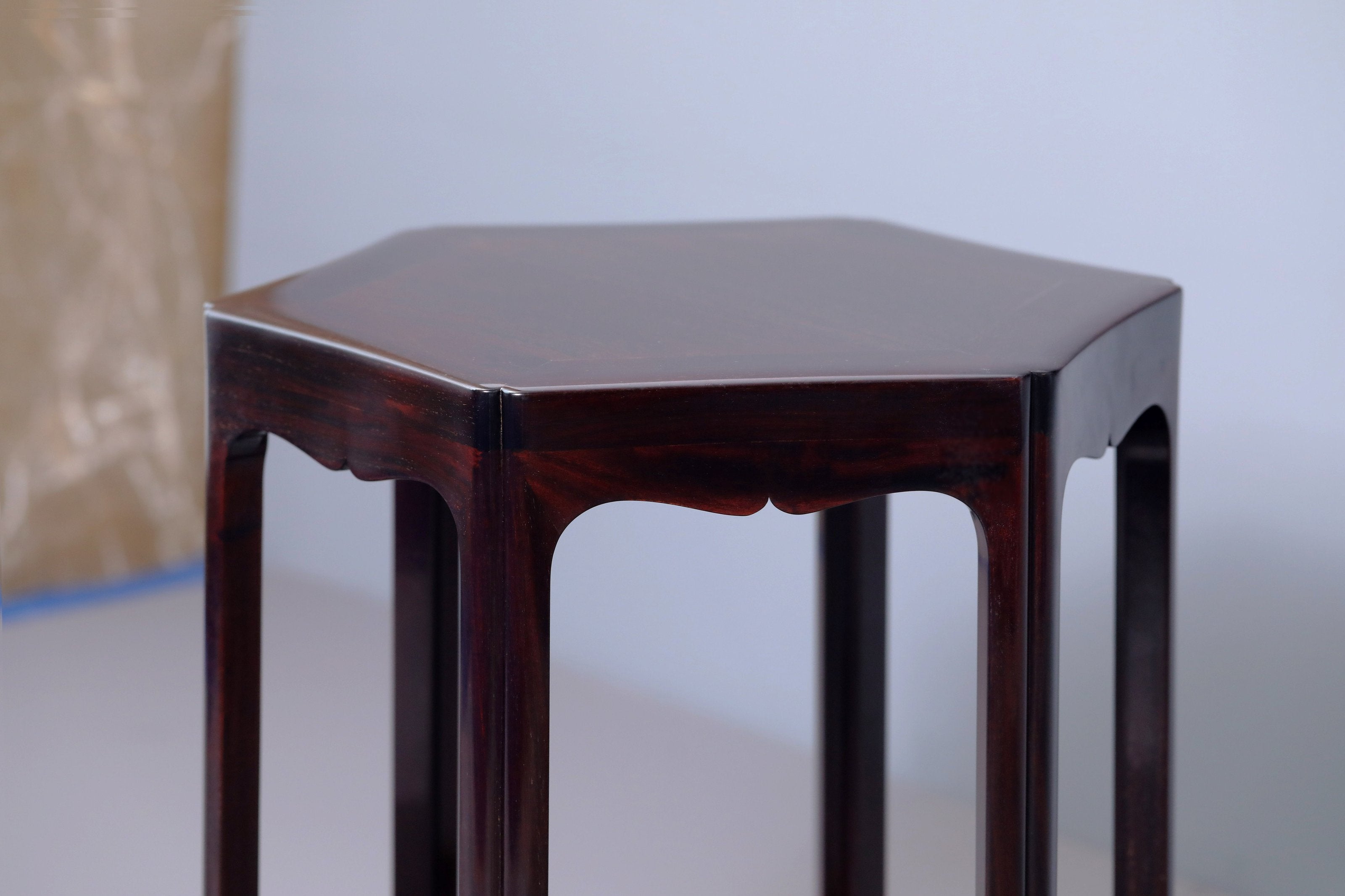Zambian rosewood Song-style stool