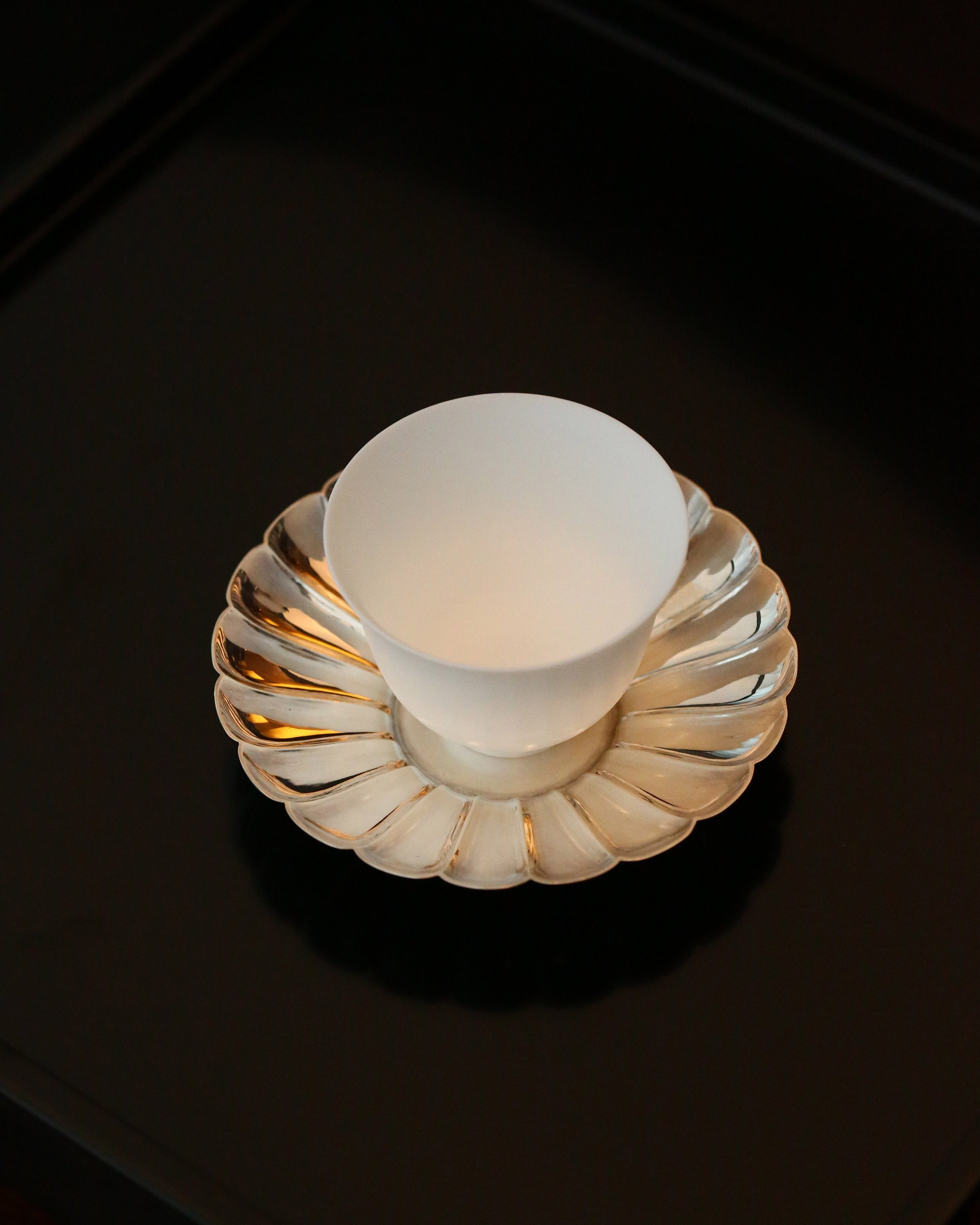 Dayazhai Plain Porcelain Flower Goddess Cup