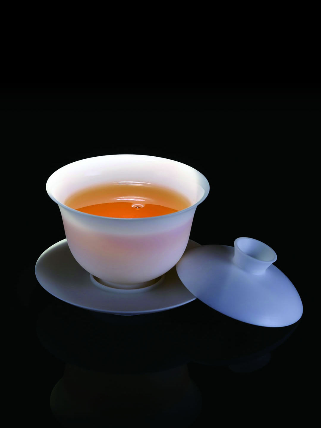 Dayazhai Plain Porcelain Covered Bowl/Cup