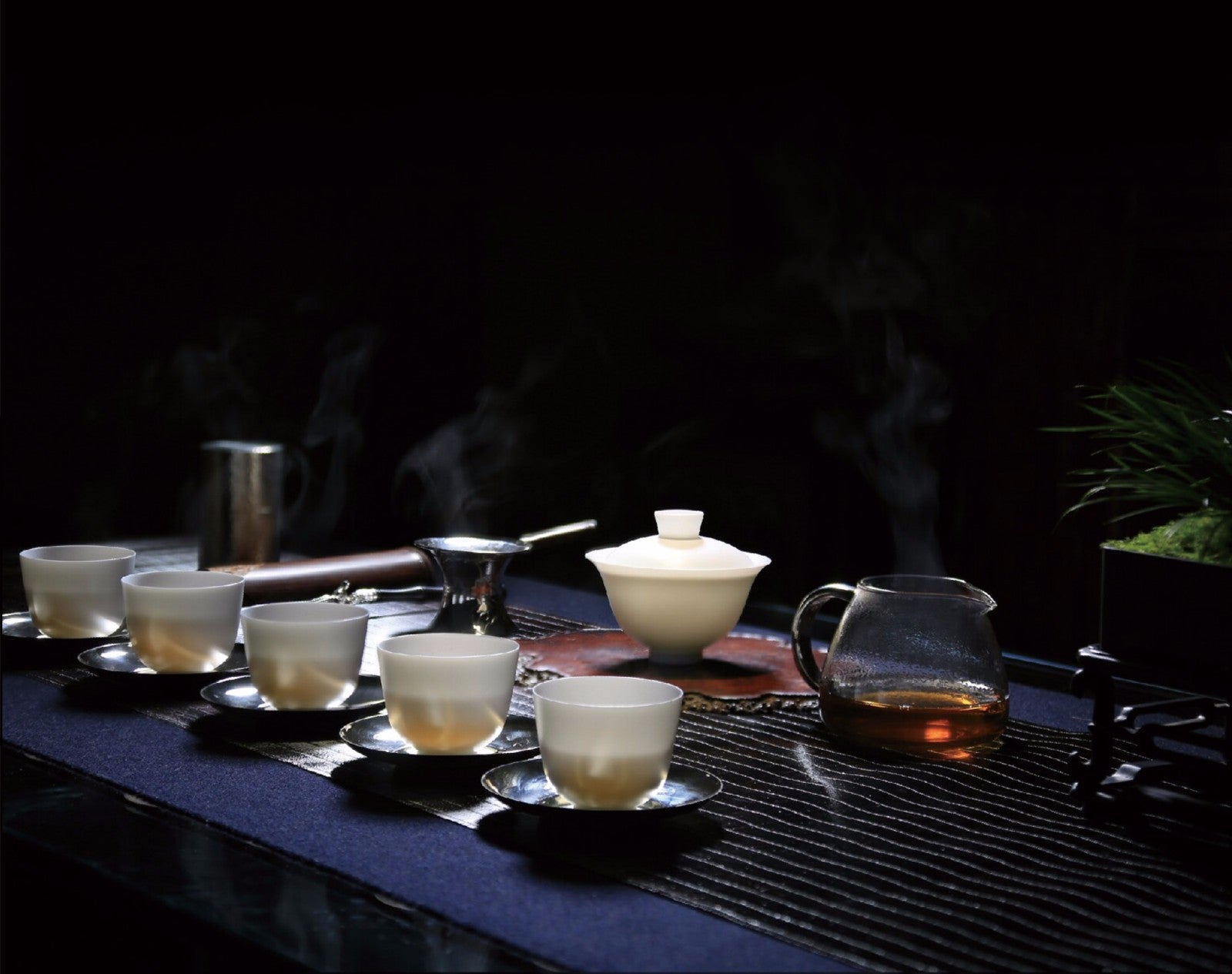 Dayazhai Plain Porcelain Covered Bowl/Cup