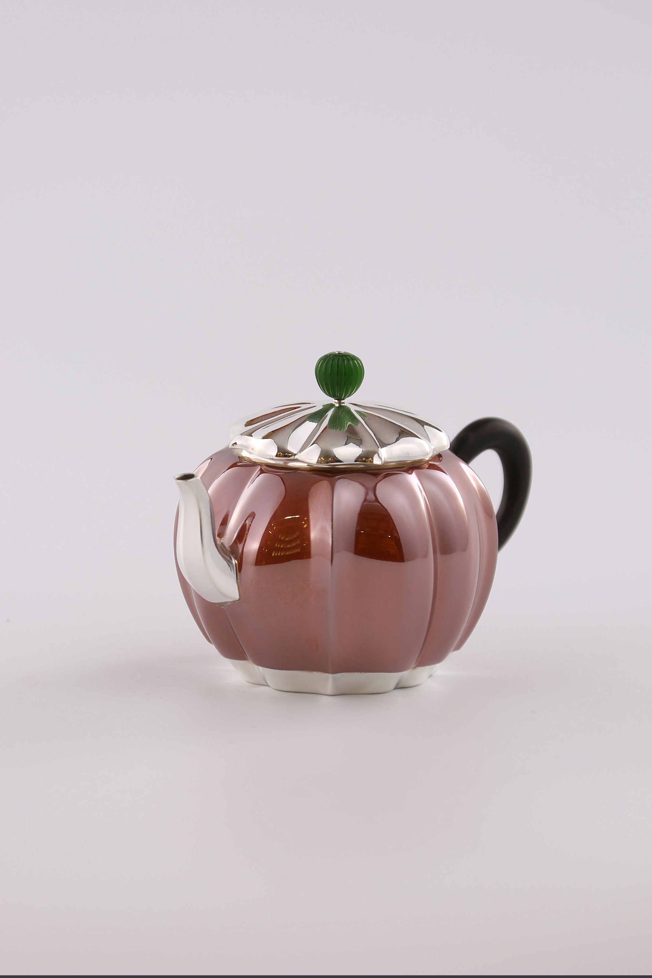 Vanlian Copper-Plated Silver Teapot