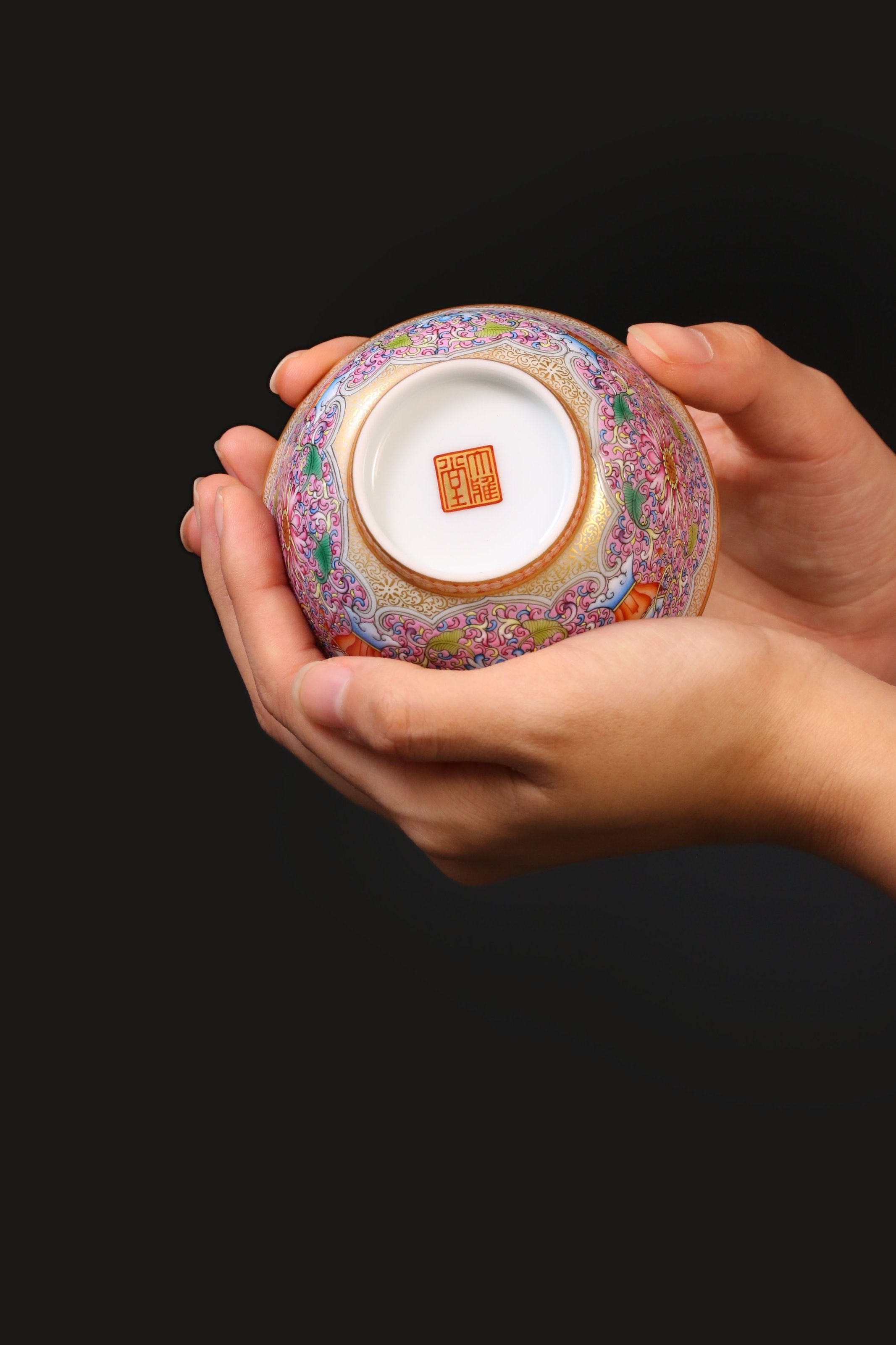 Dayazhai Longevity Lantern Covered Bowl