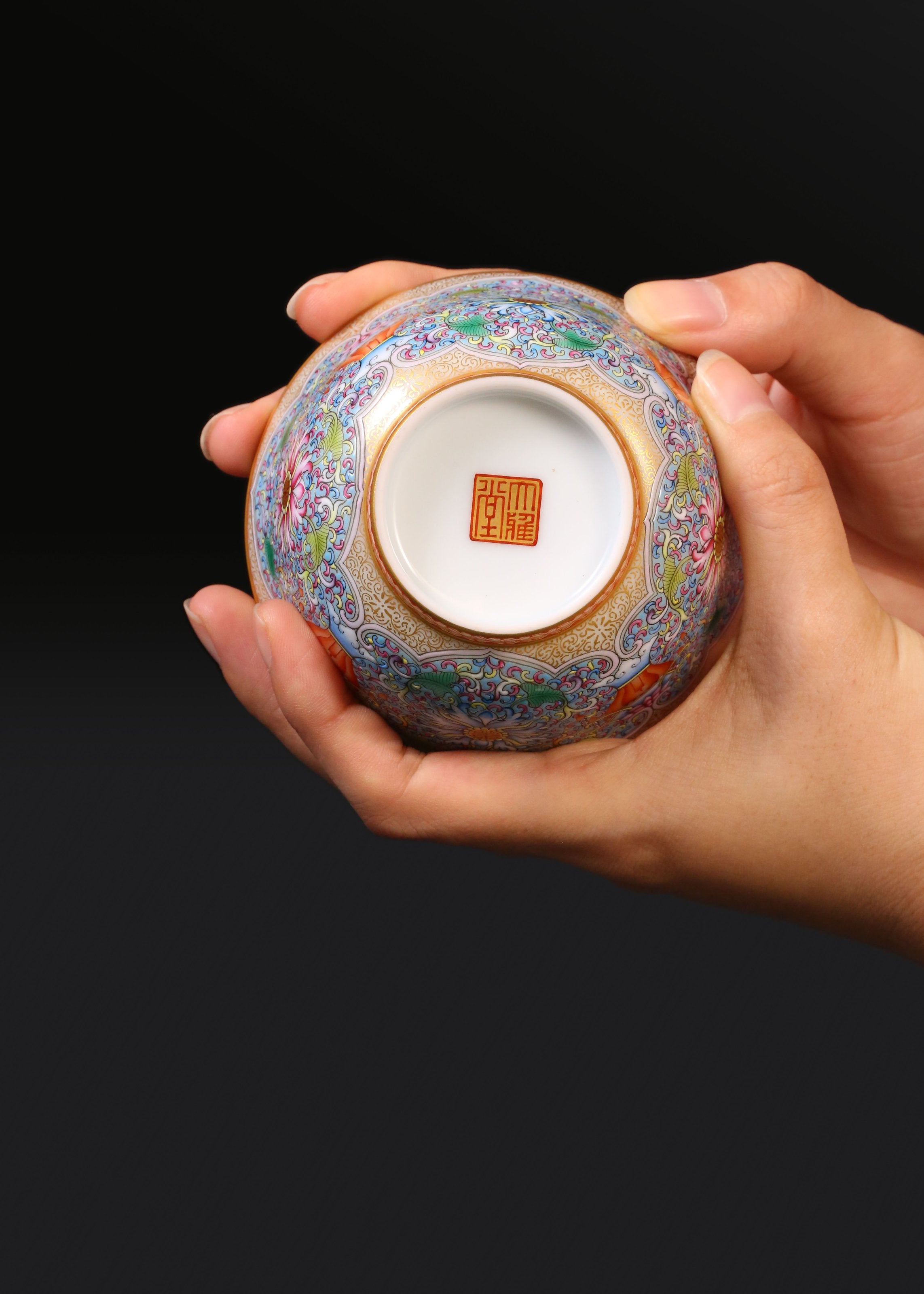 Dayazhai Longevity Lantern Covered Bowl