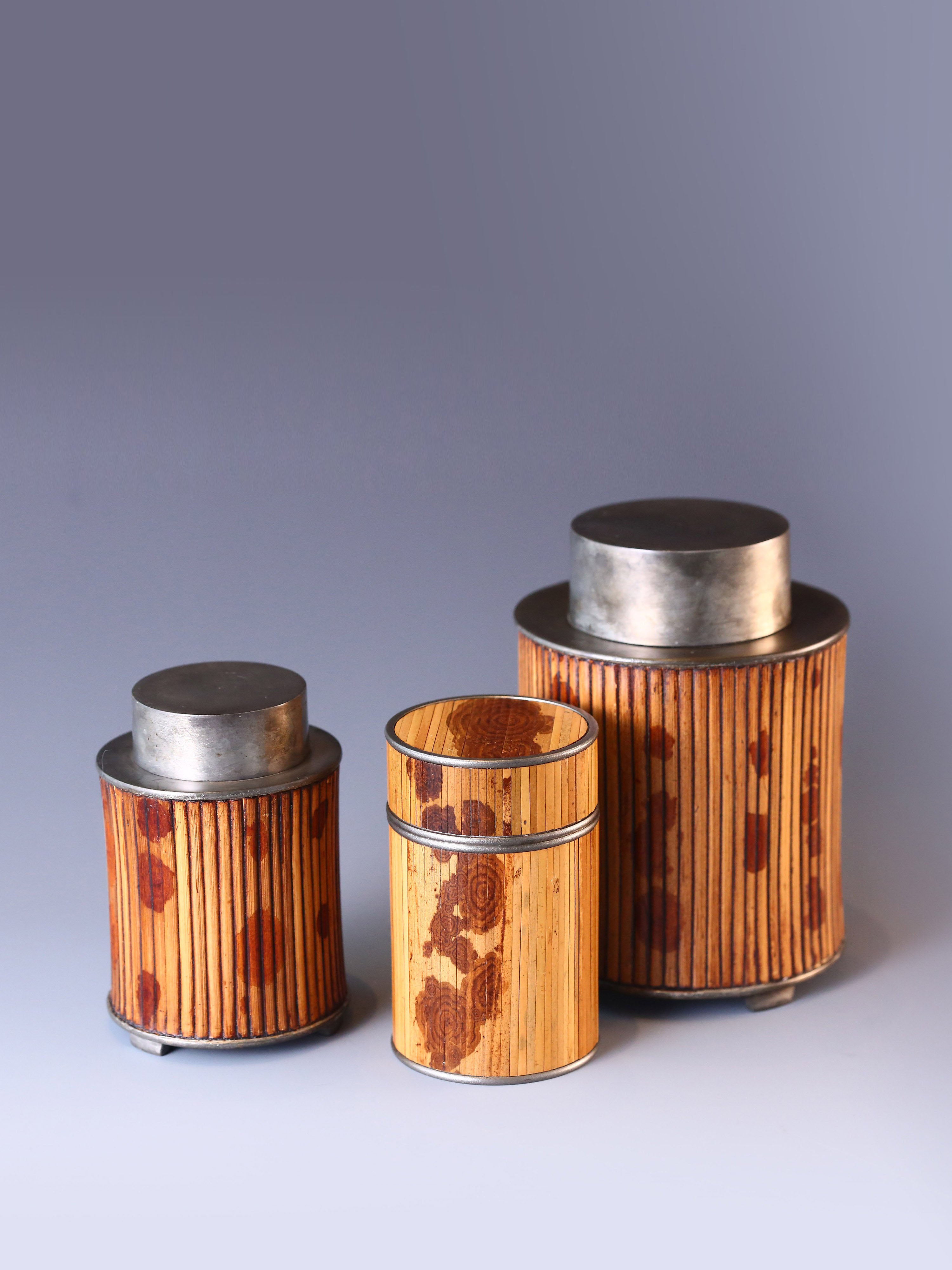 Xiangfei Bamboo Tea Canister