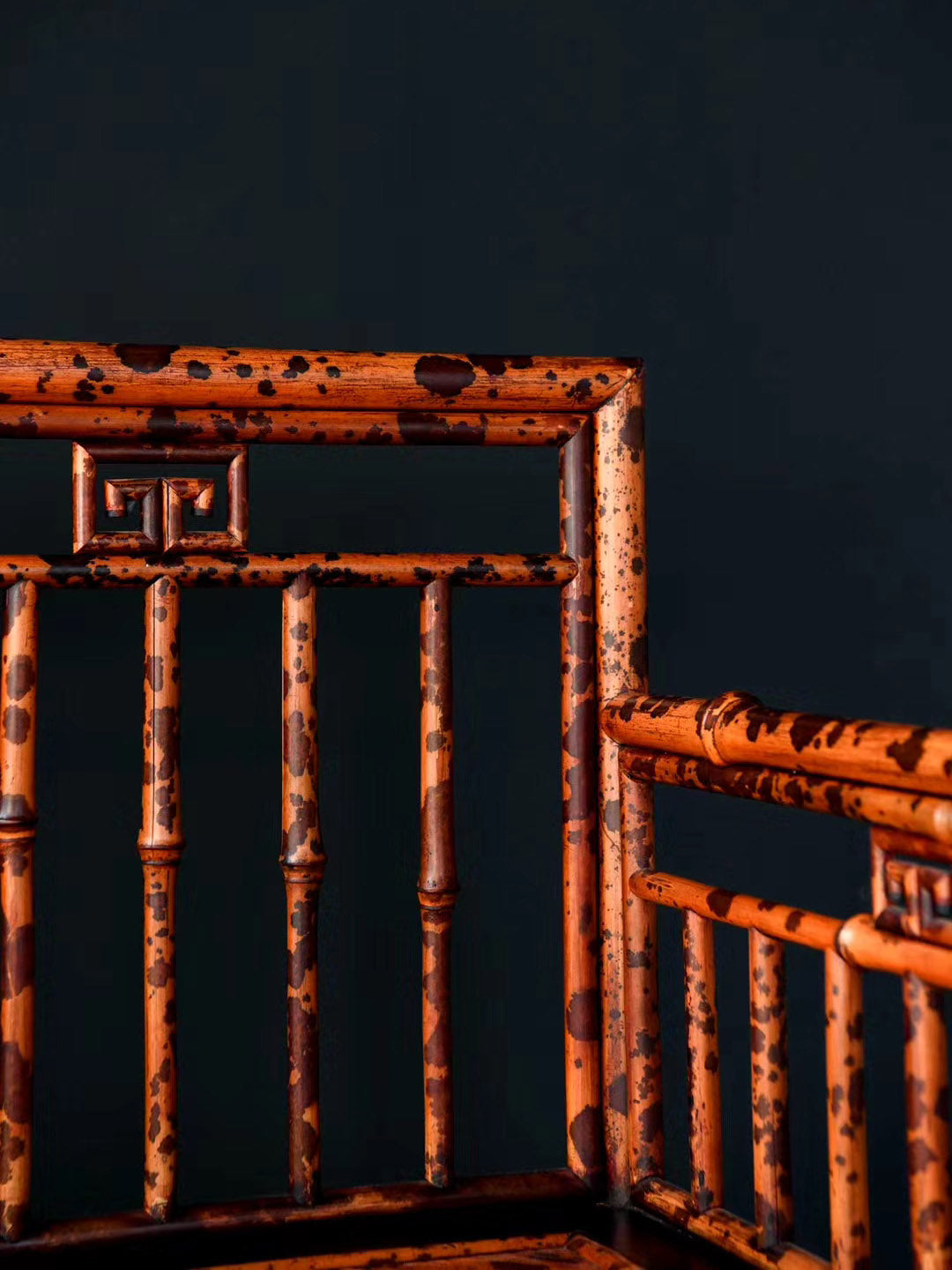 Xiangfei Bamboo Pattern Zen Chair 