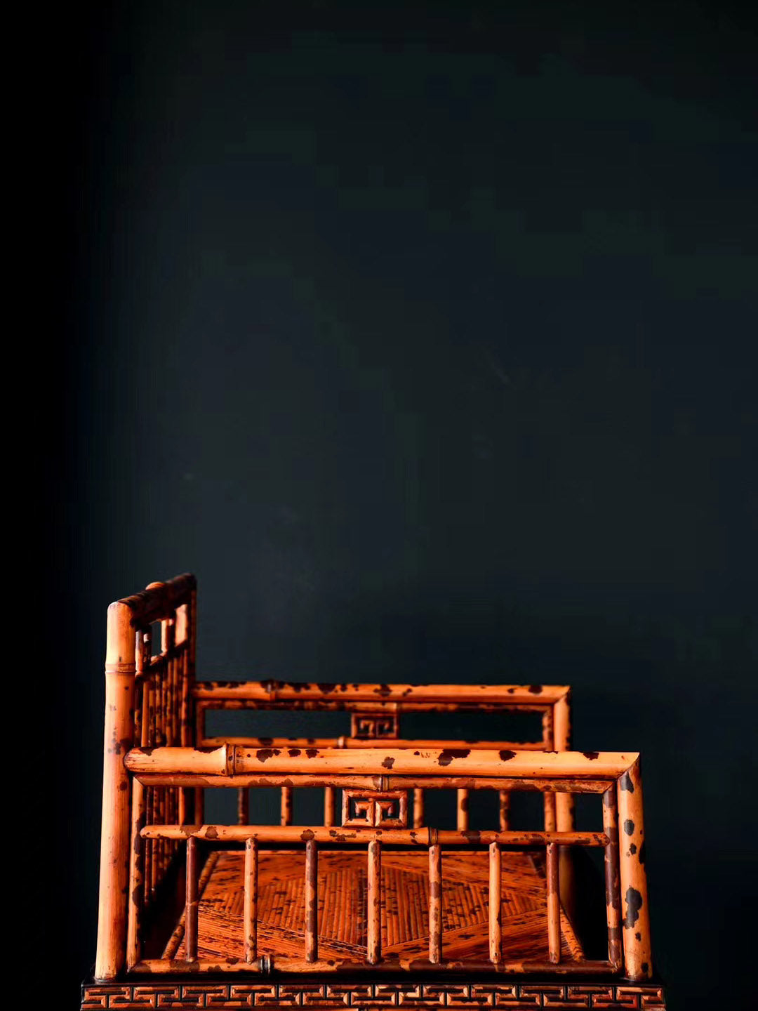 Xiangfei Bamboo Pattern Zen Chair 