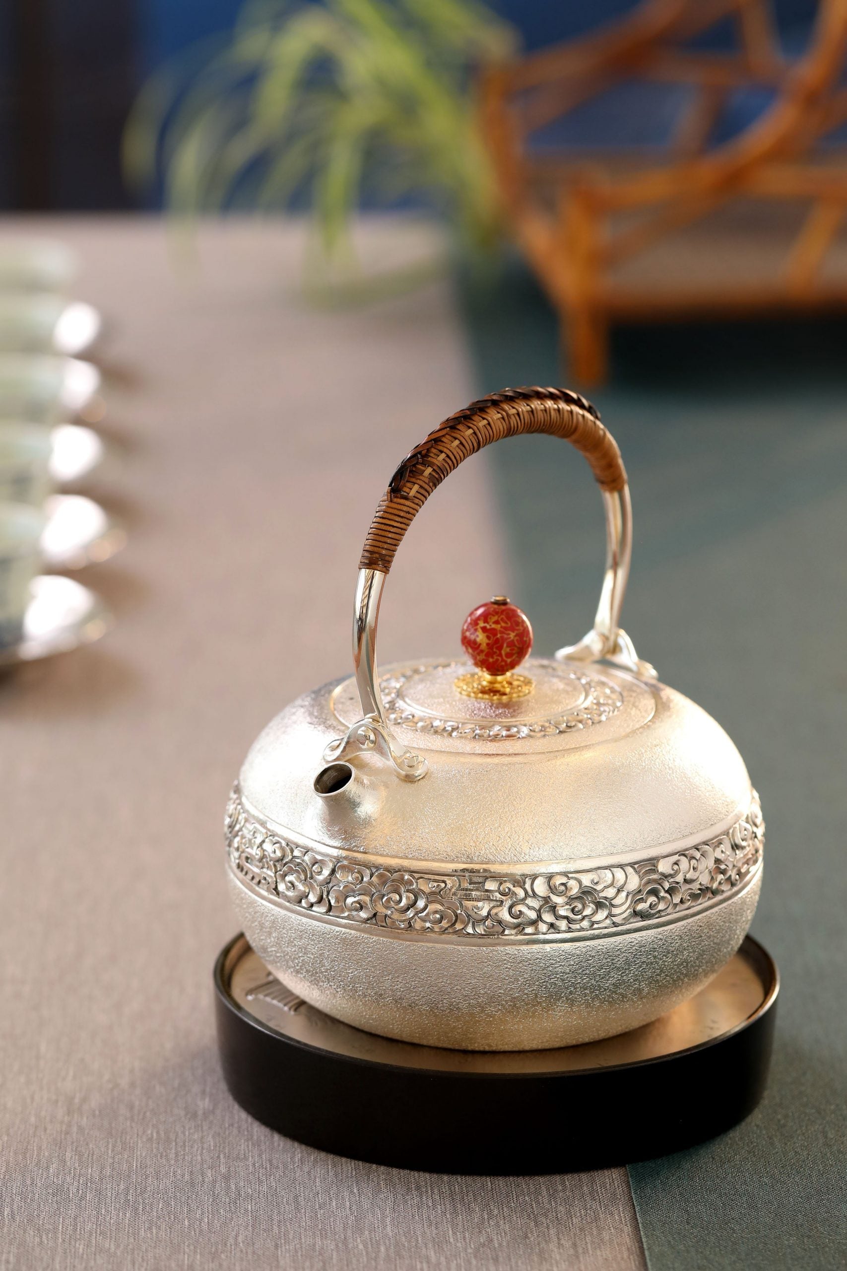 Auspicious clouds surround