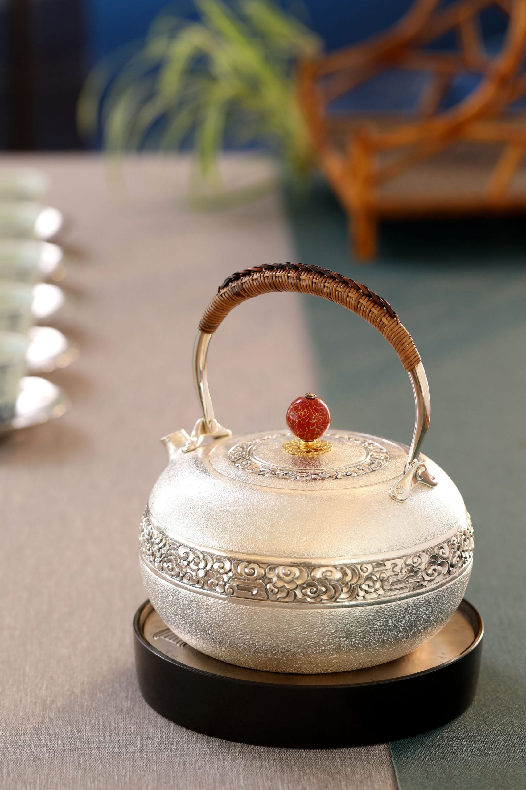 Auspicious clouds surround