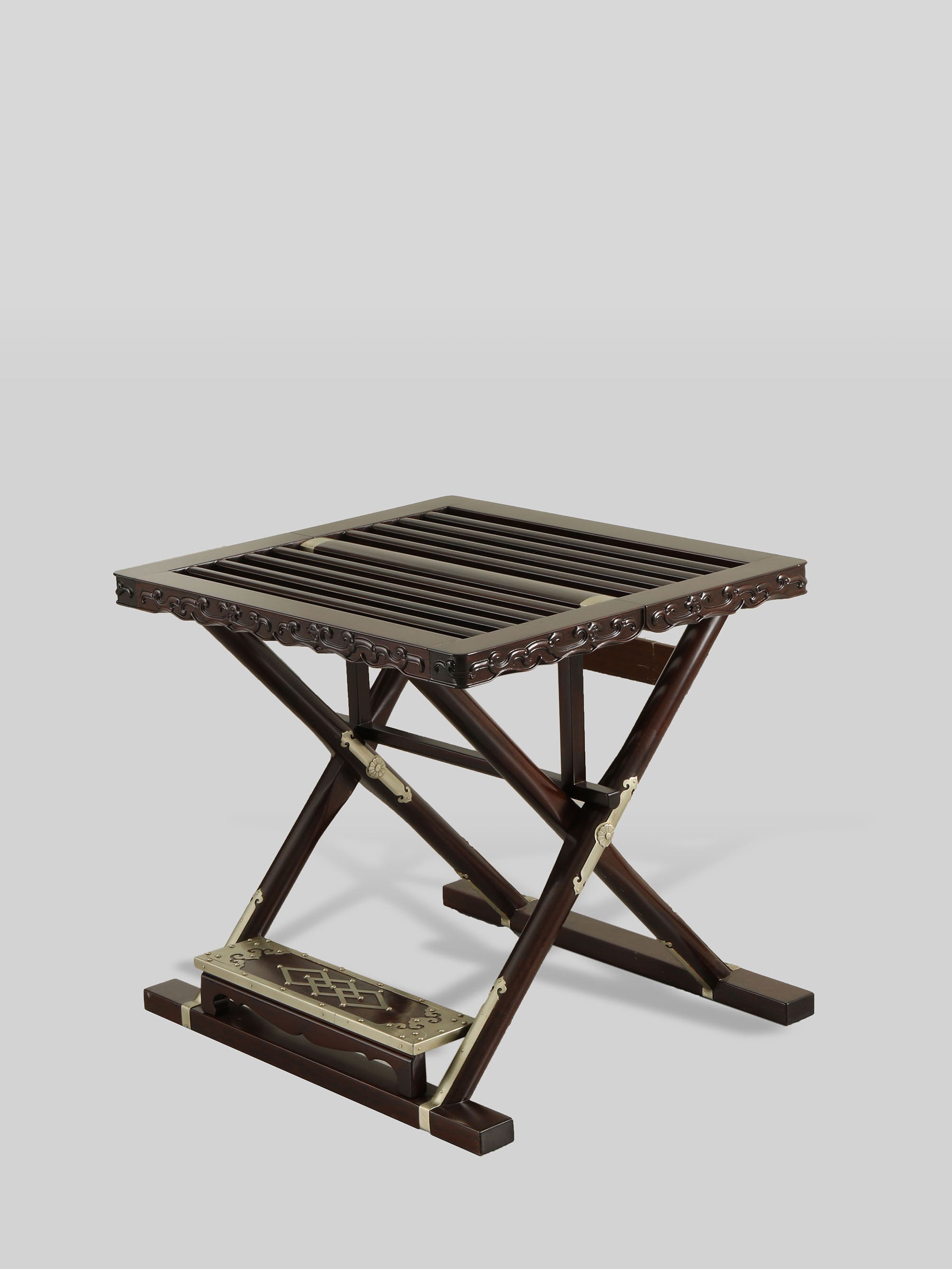 African rosewood stool
