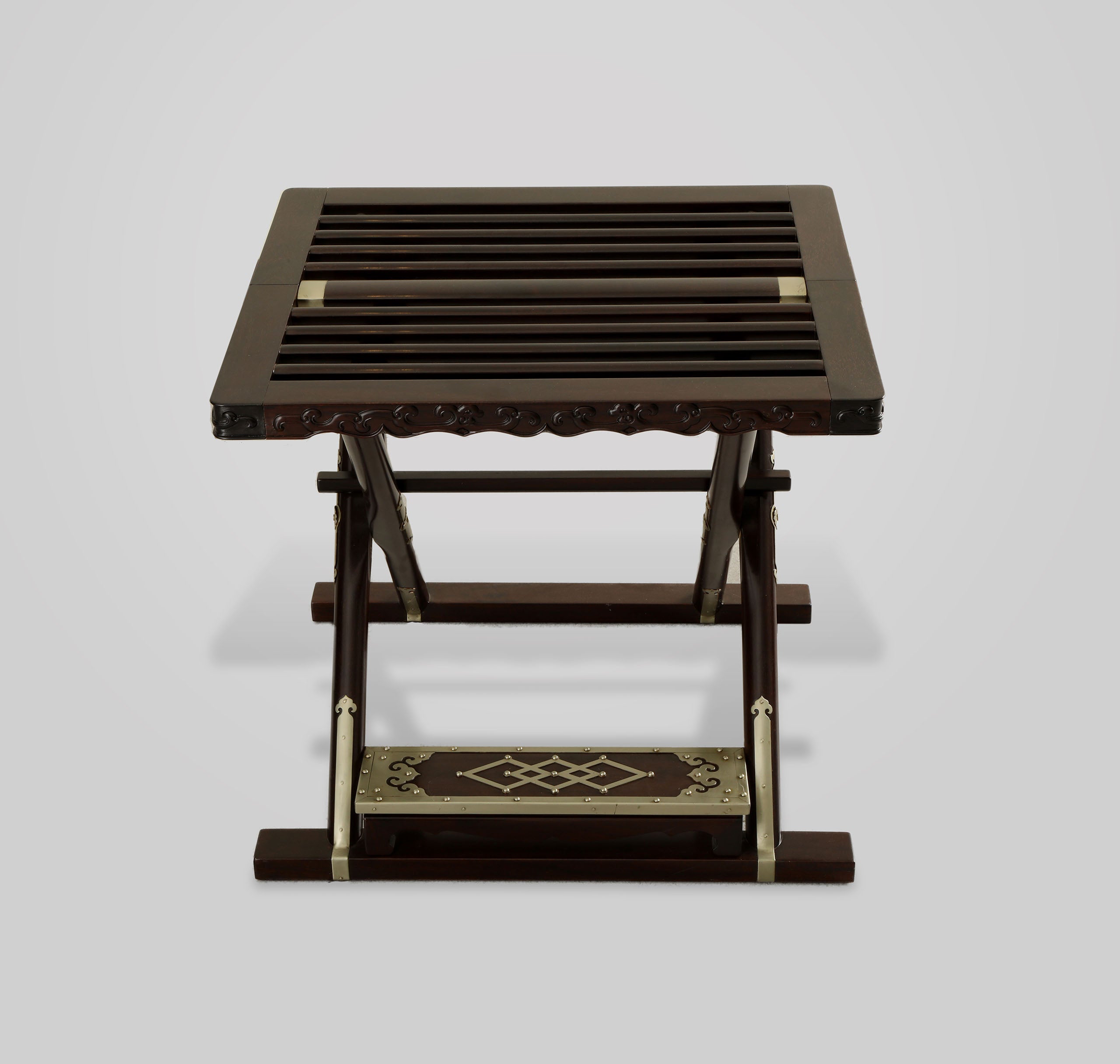 African rosewood stool