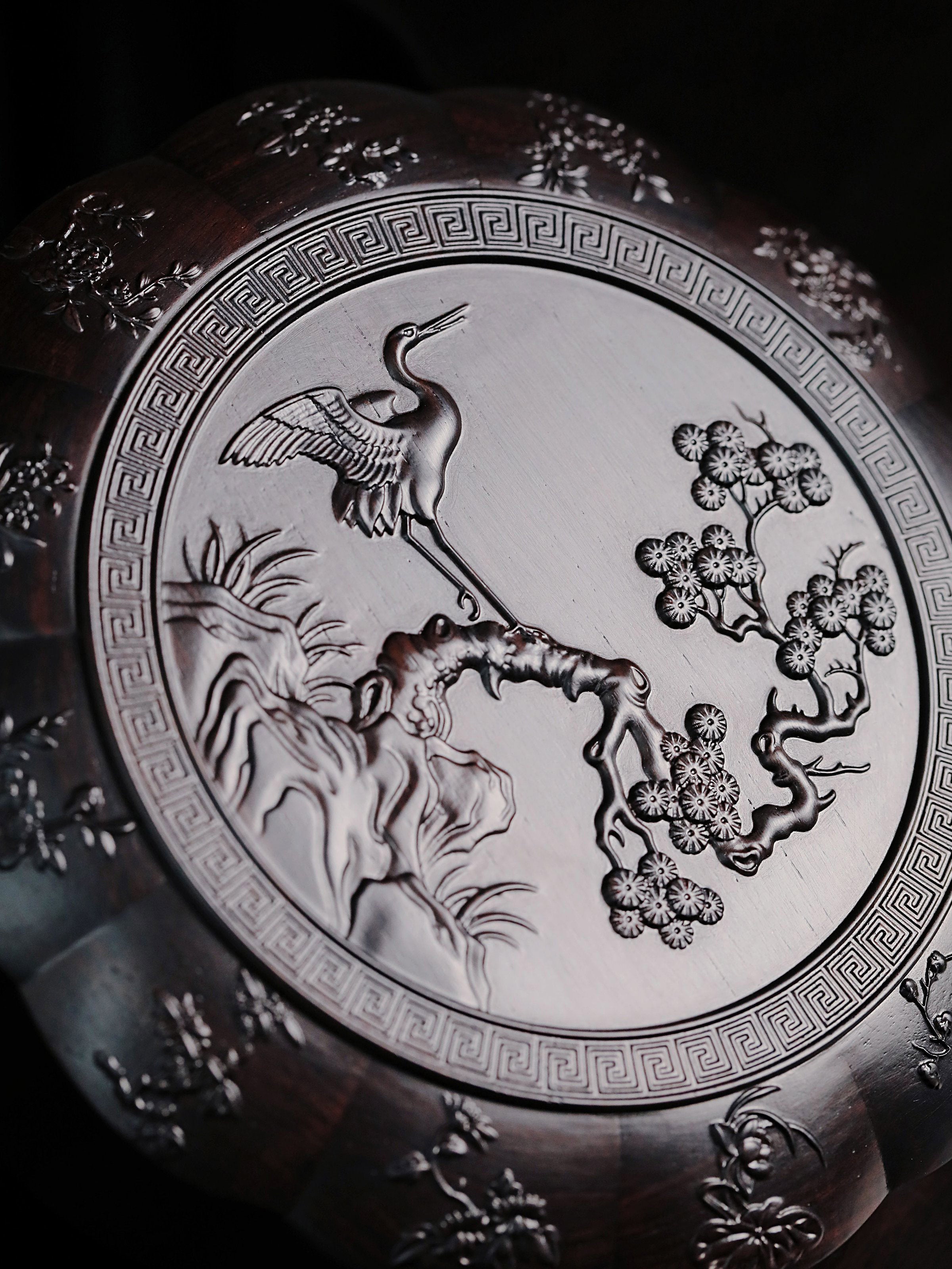 Rosewood/Purple Sandalwood Twelve Seasonal Handbag