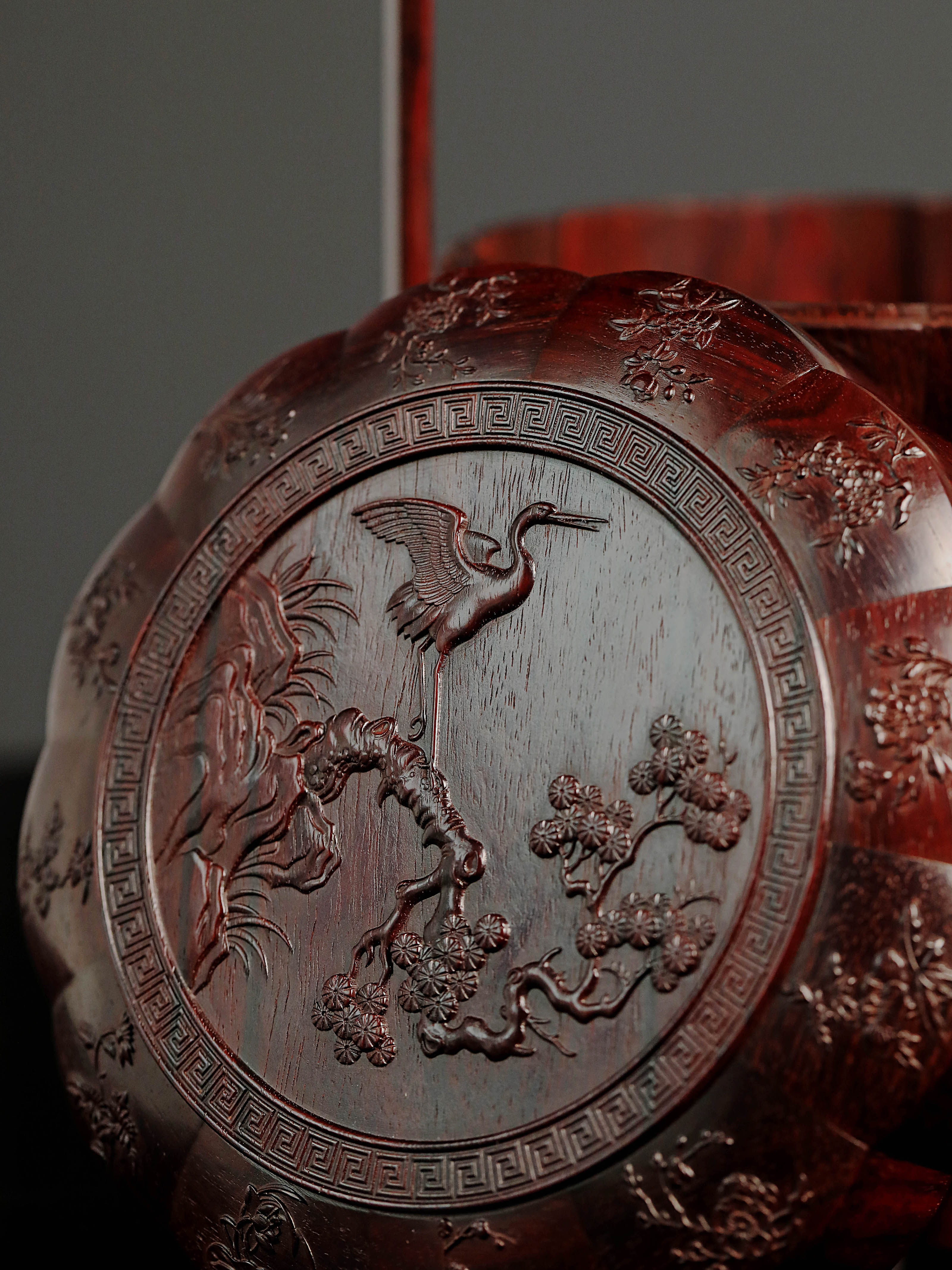 Rosewood/Purple Sandalwood Twelve Seasonal Handbag