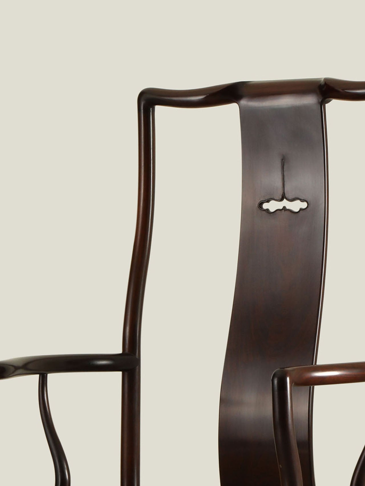 Zambian Bloodwood Southern Official's Hat Chair