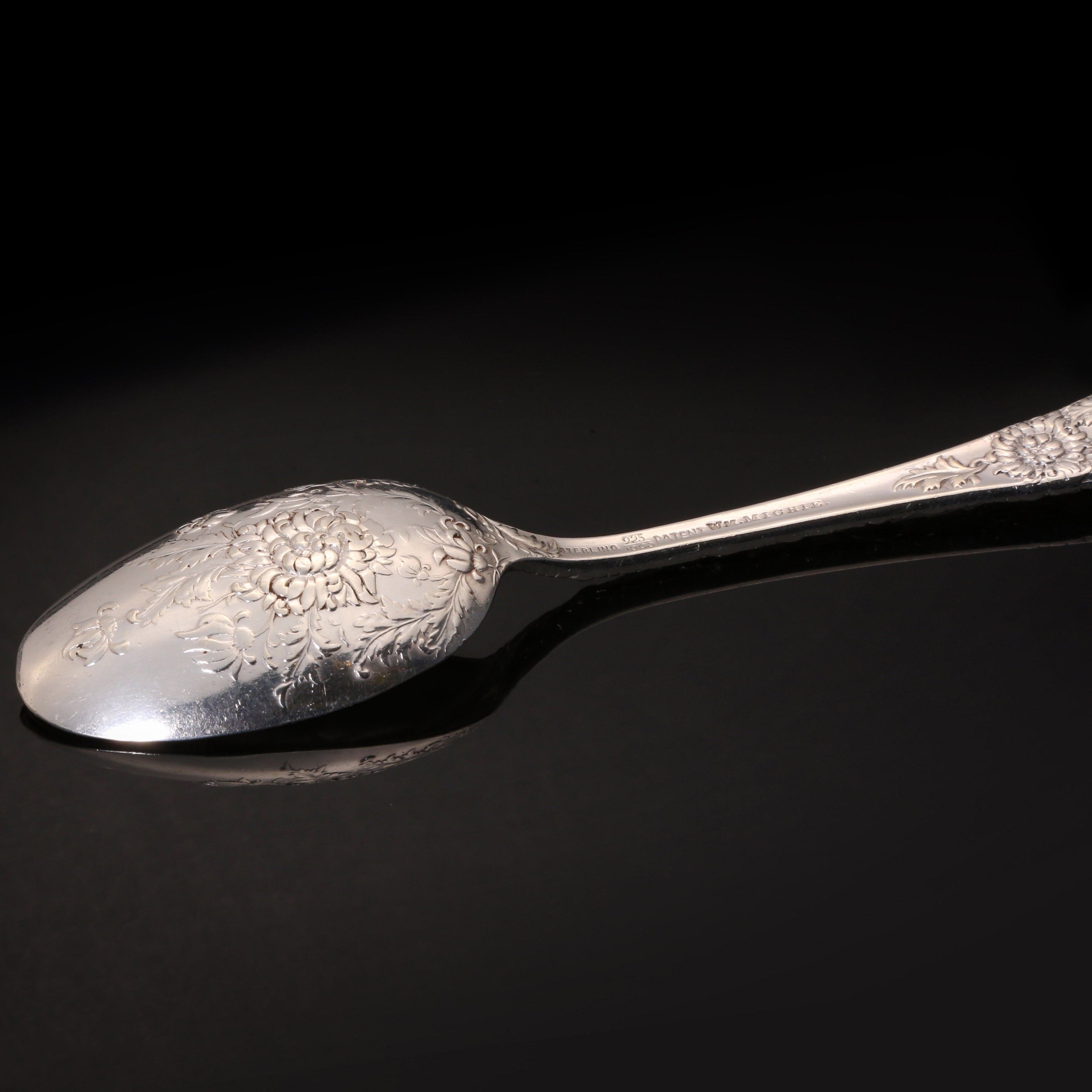 Western sterling silver teaspoon