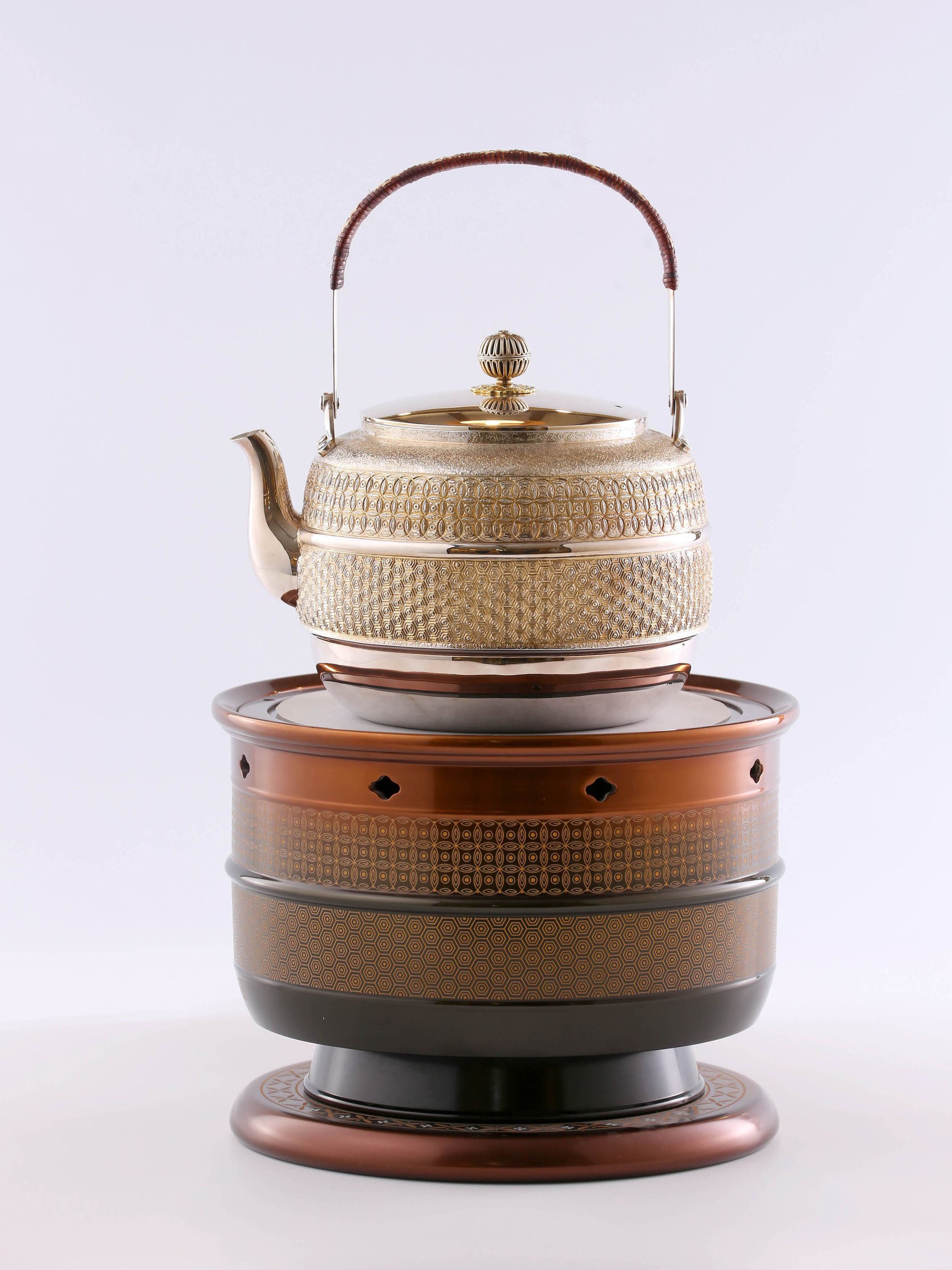 A silver pot with a huge fortune