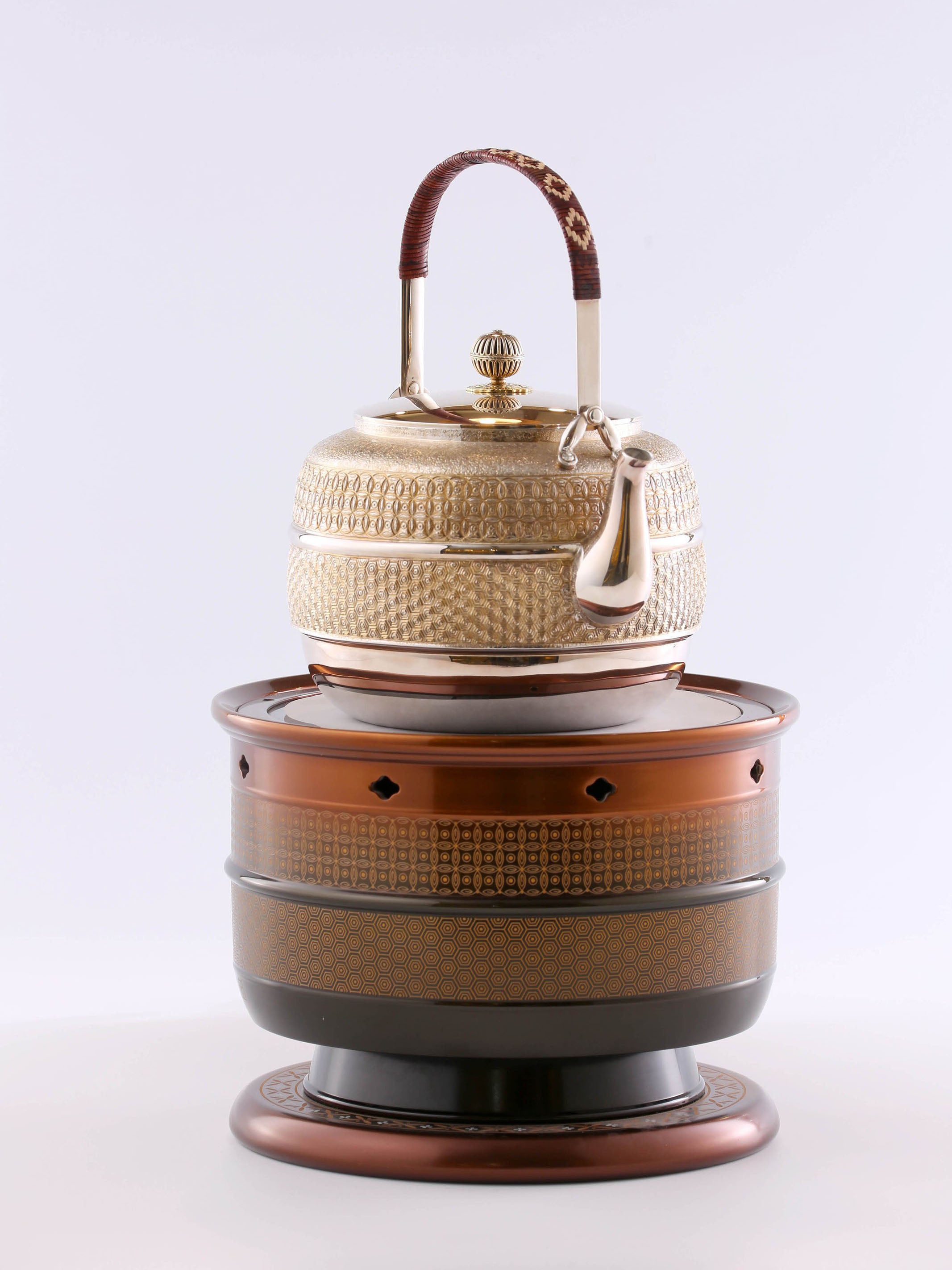 A silver pot with a huge fortune