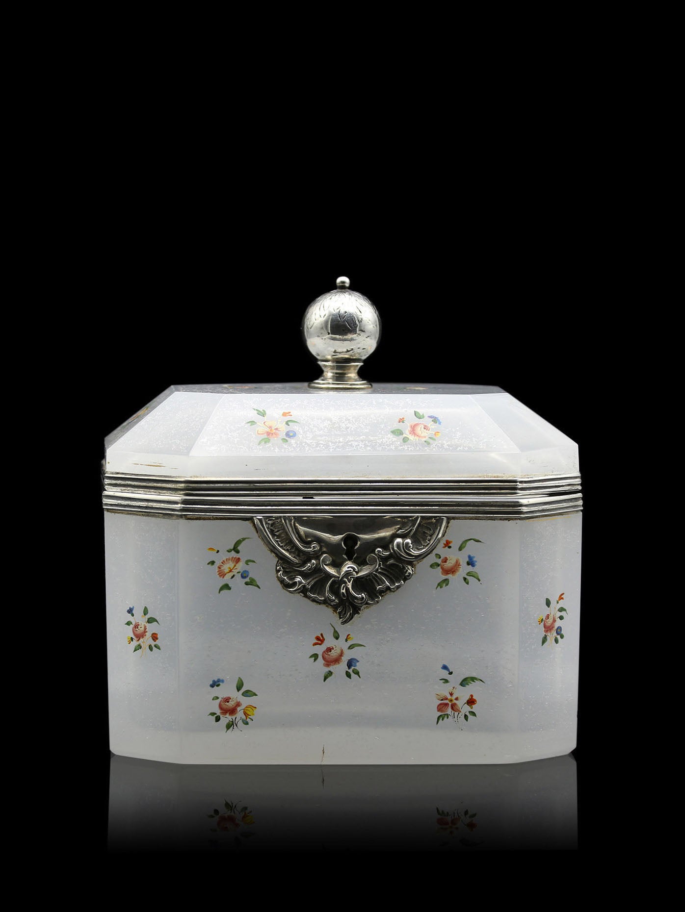 Old British glass tea warehouse, 1880