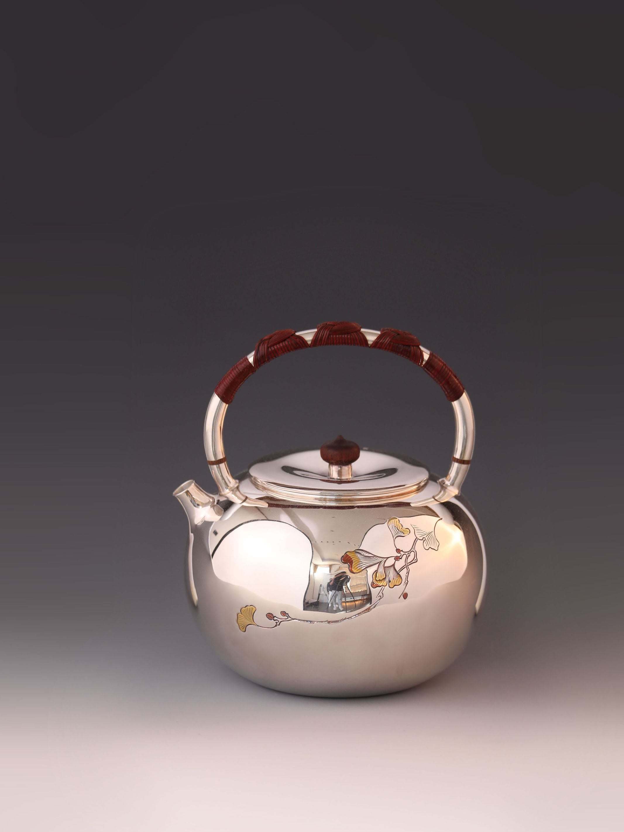 Ginkgo teapot 
