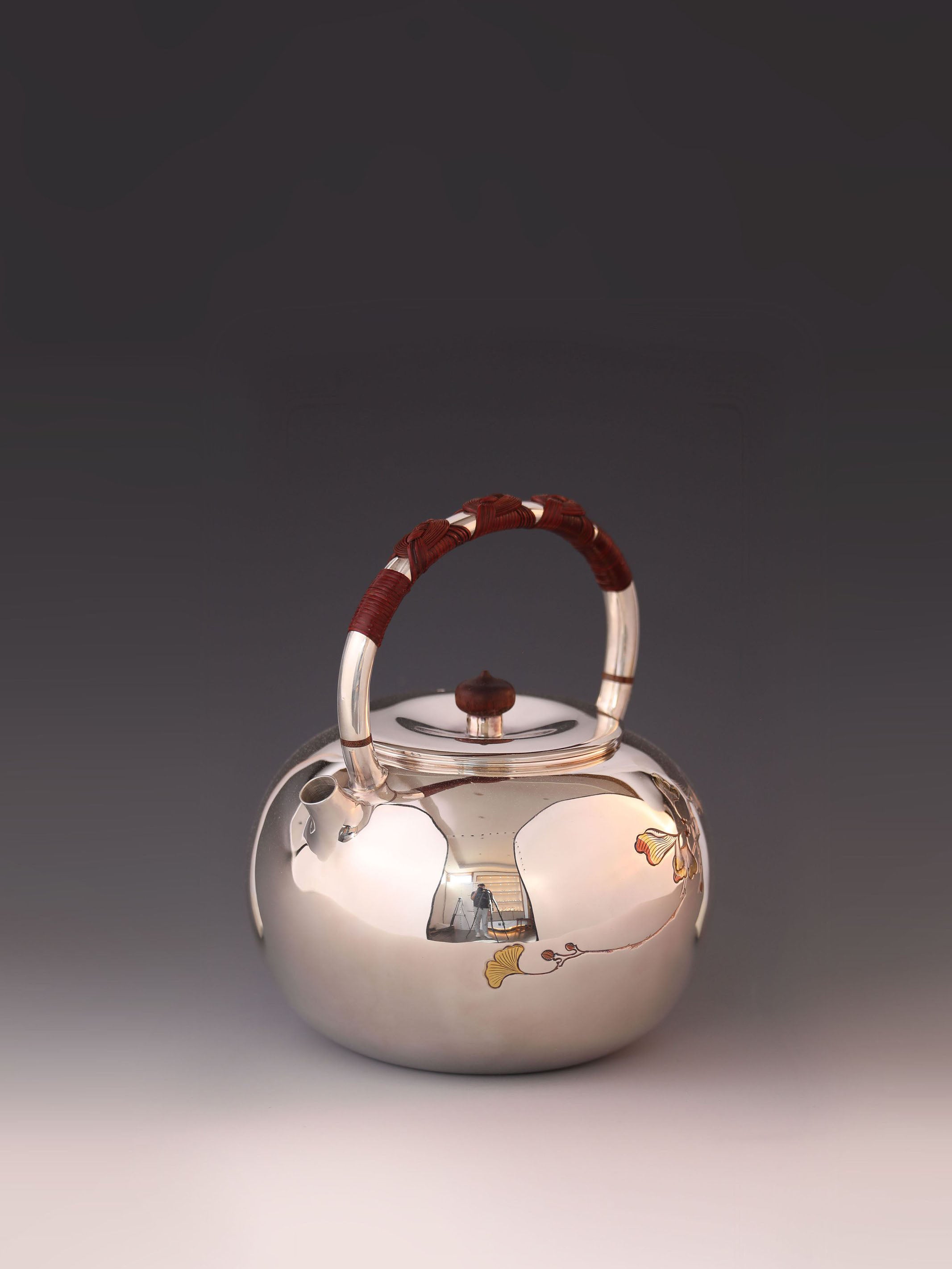 Ginkgo teapot 