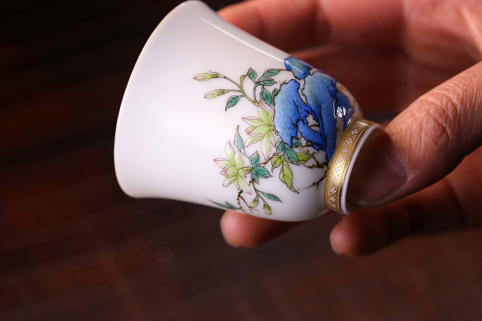 Magnolia Flower Gaiwan/Tea Cup