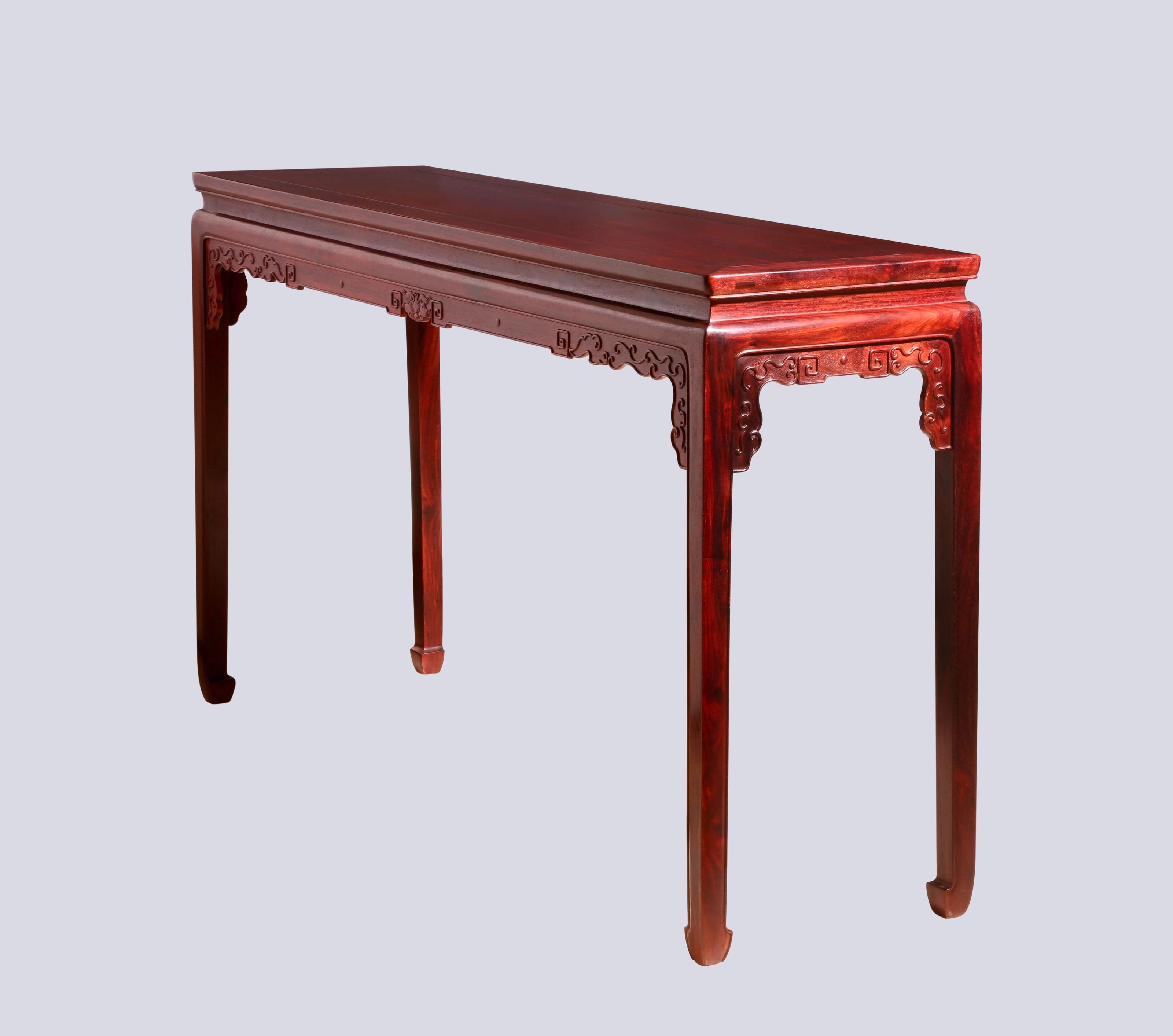 Cloud and water pattern panel table