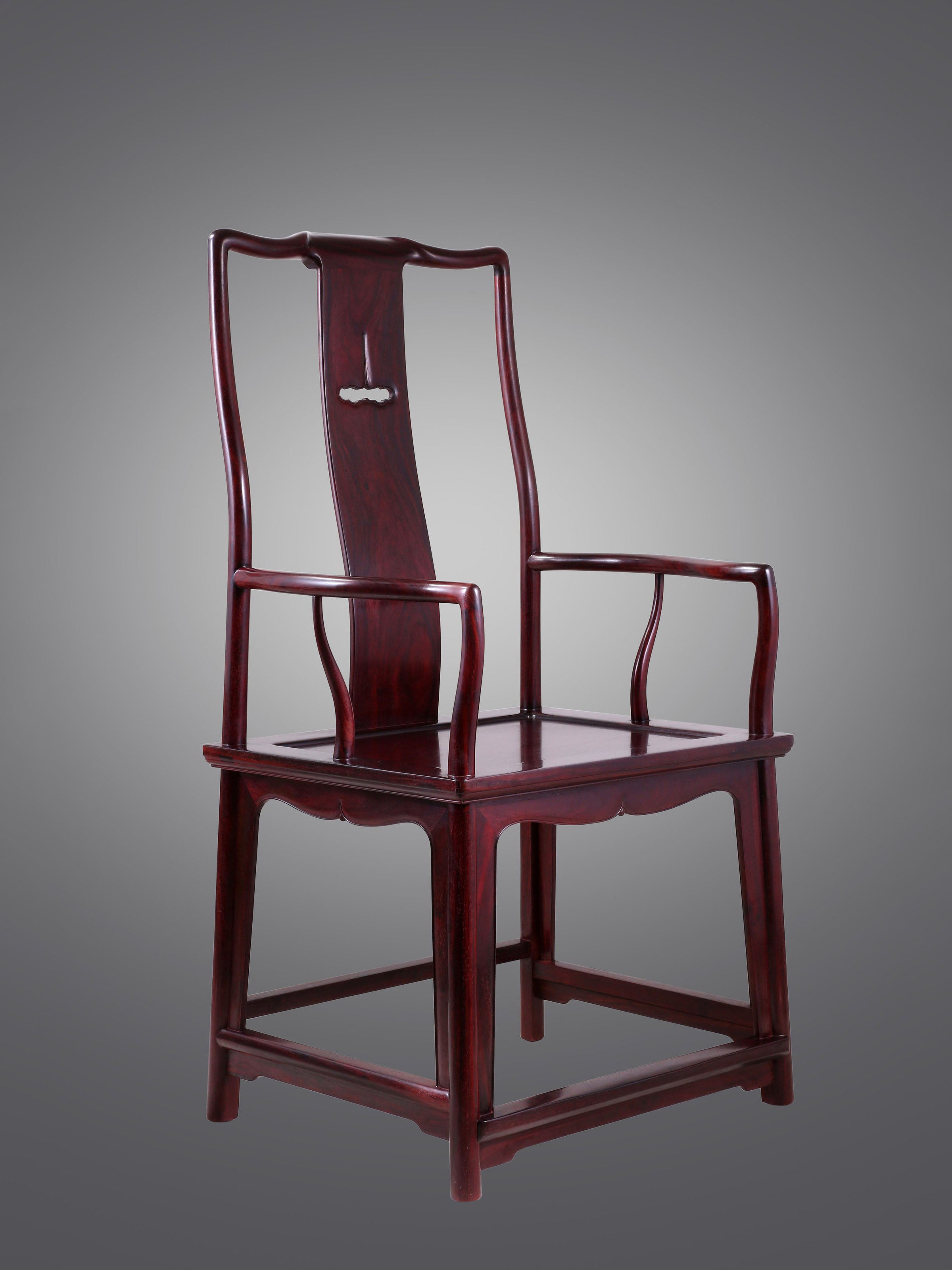 Zambian Bloodwood Southern Official's Hat Chair