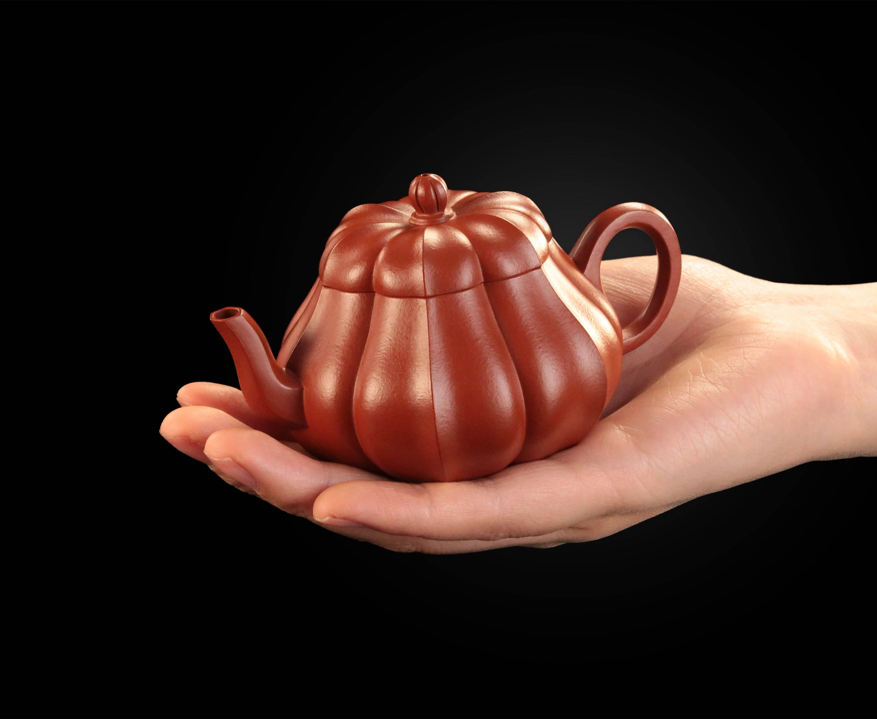 Zhang Limei's Rhombus Flower Ruyi Teapot