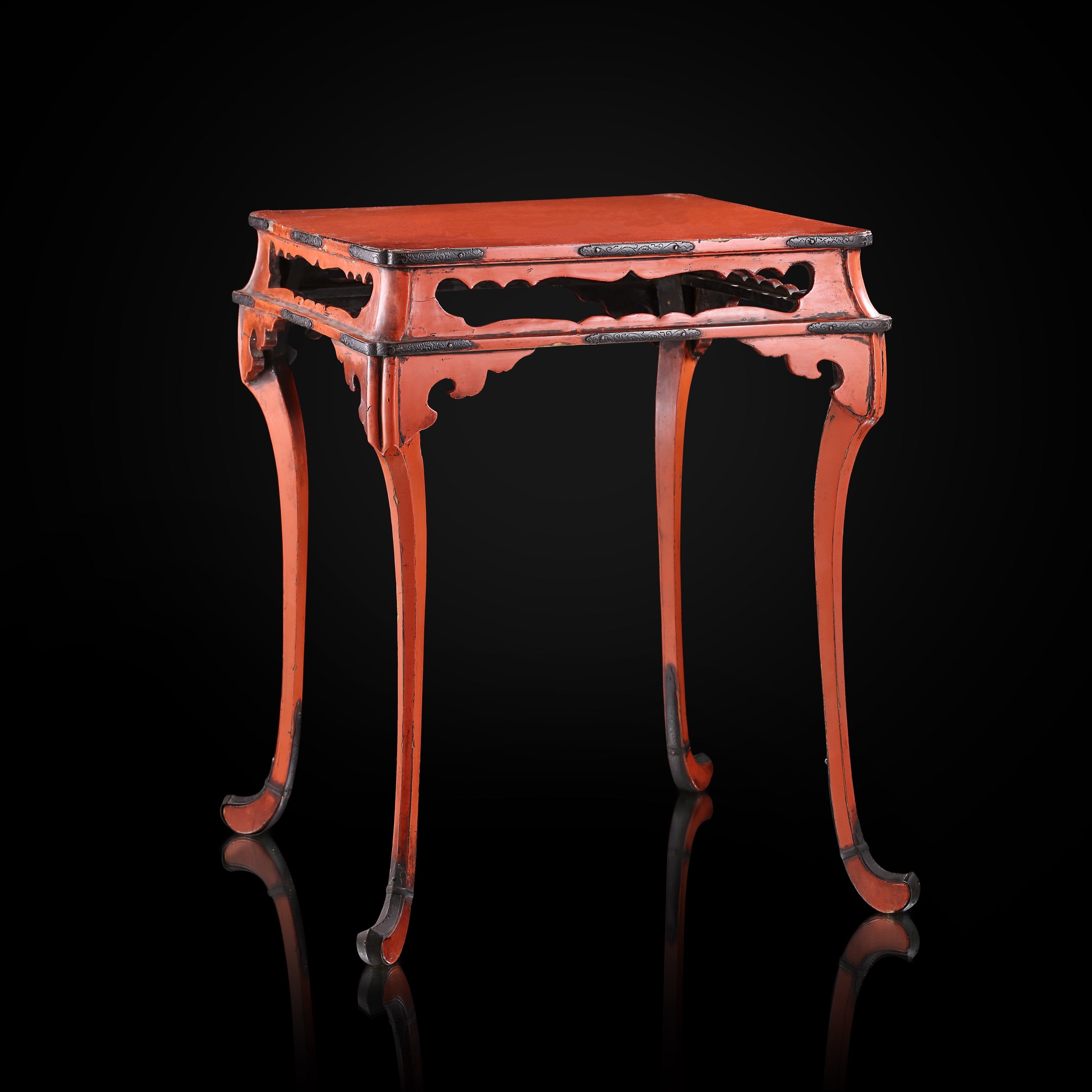 Red Lacquer Incense Table