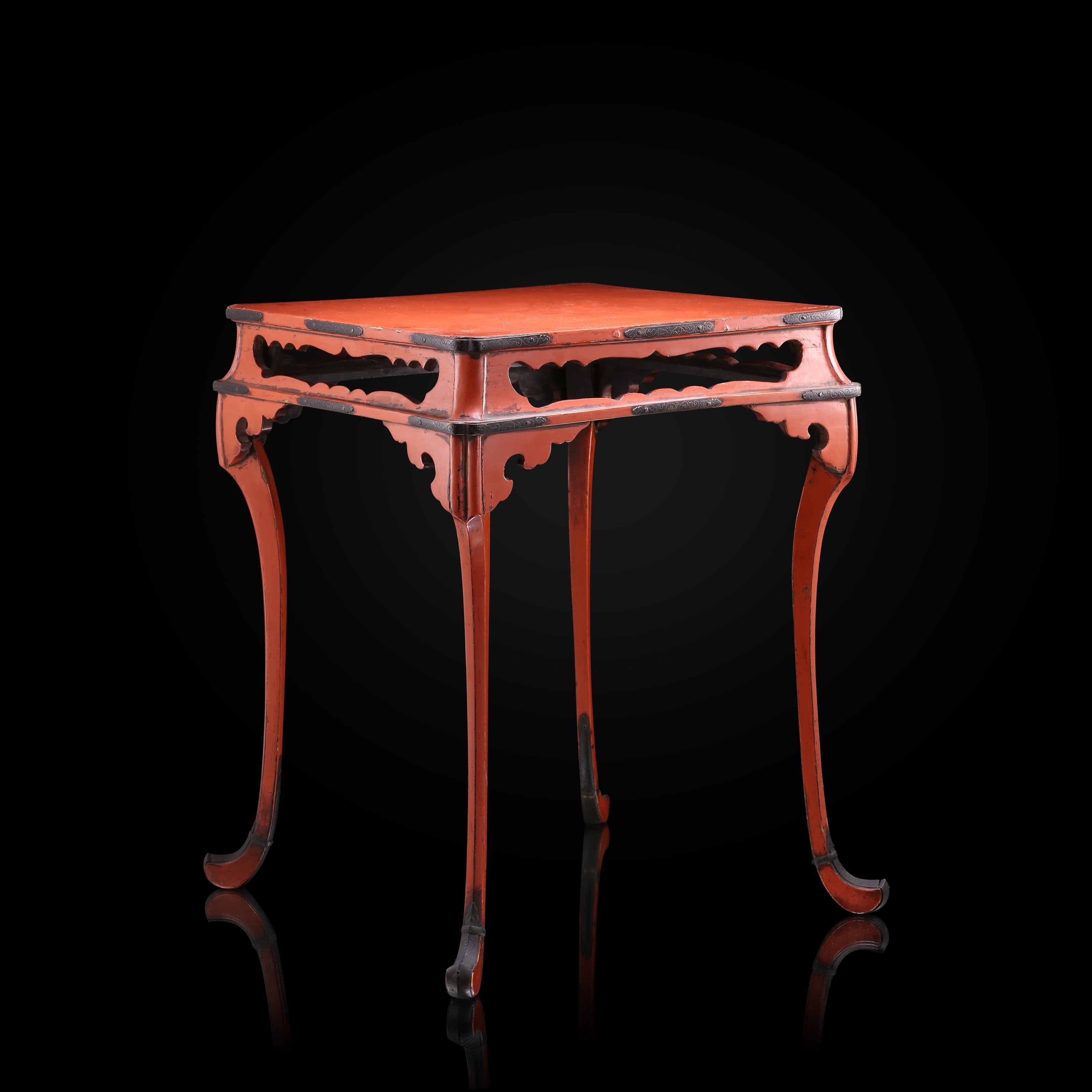 Red Lacquer Incense Table