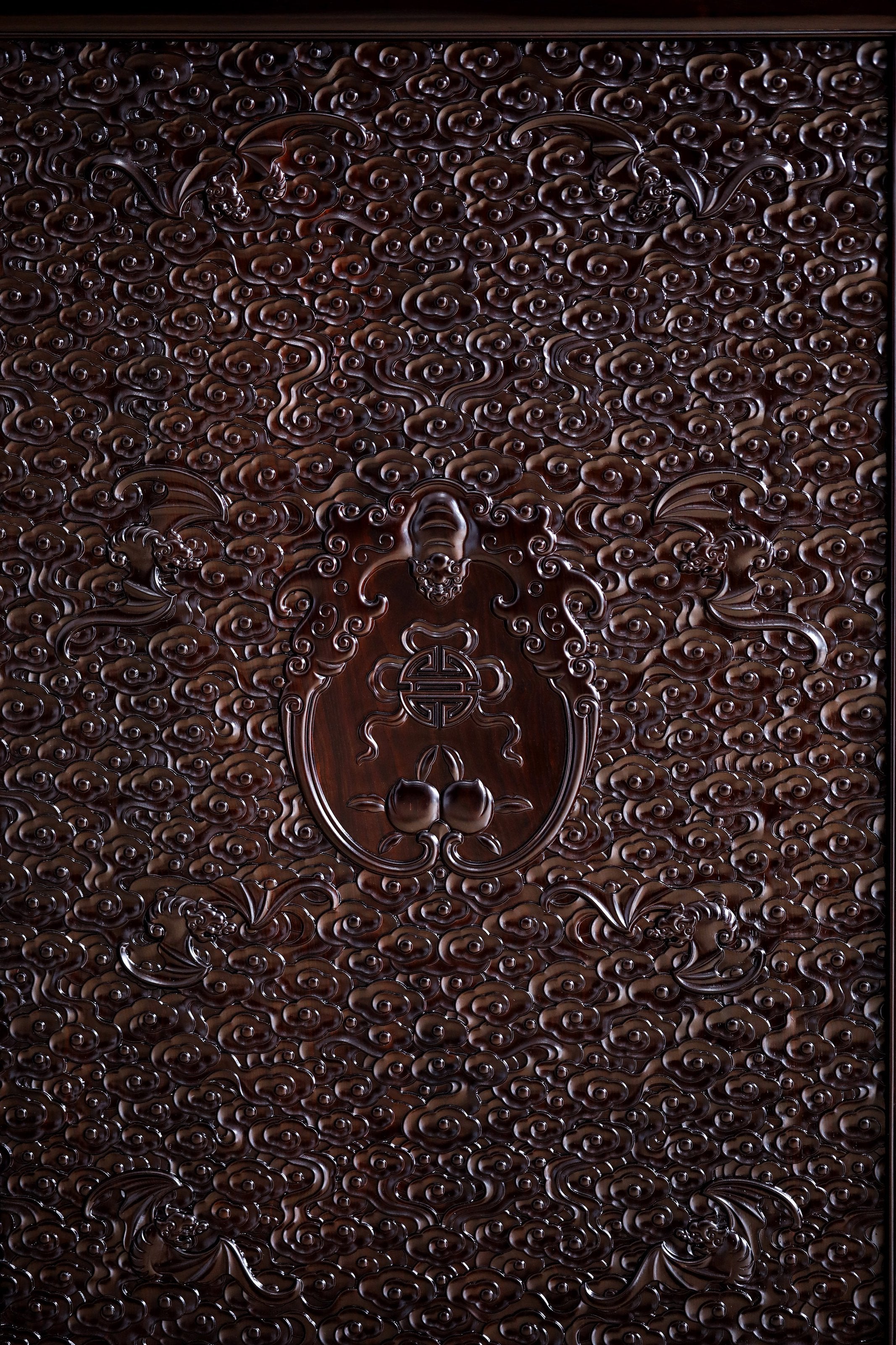 Purple sandalwood cabinet shelves in pairs