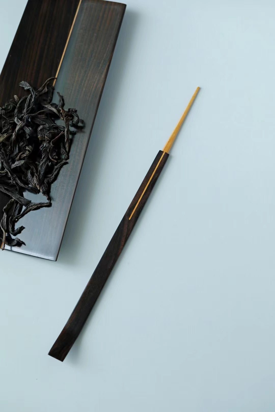 Indian rosewood tea set (three pieces)