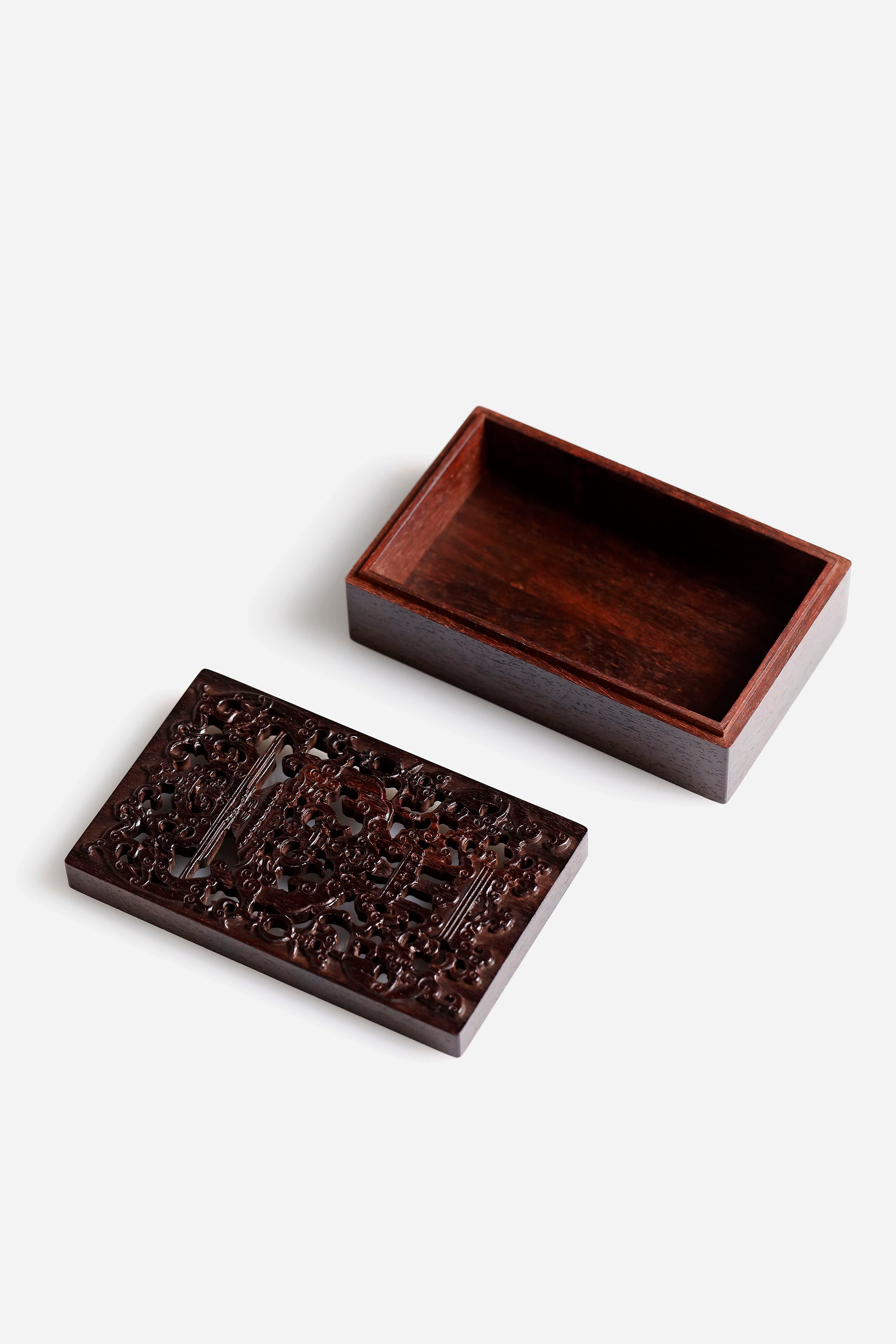 Scholar's Objects: Sandalwood Incense Box