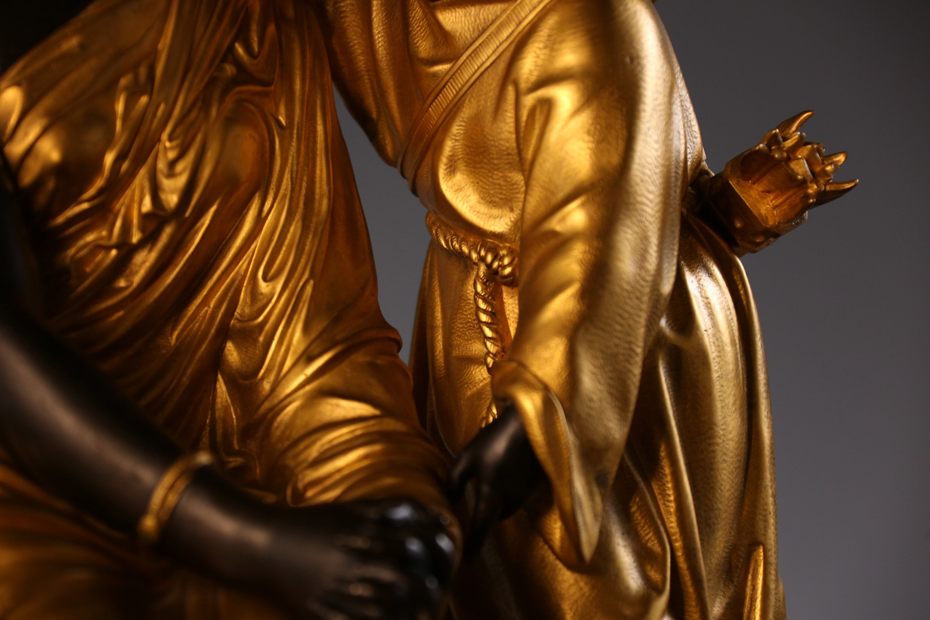 "Prayer" Gilded Bronze Sculpture