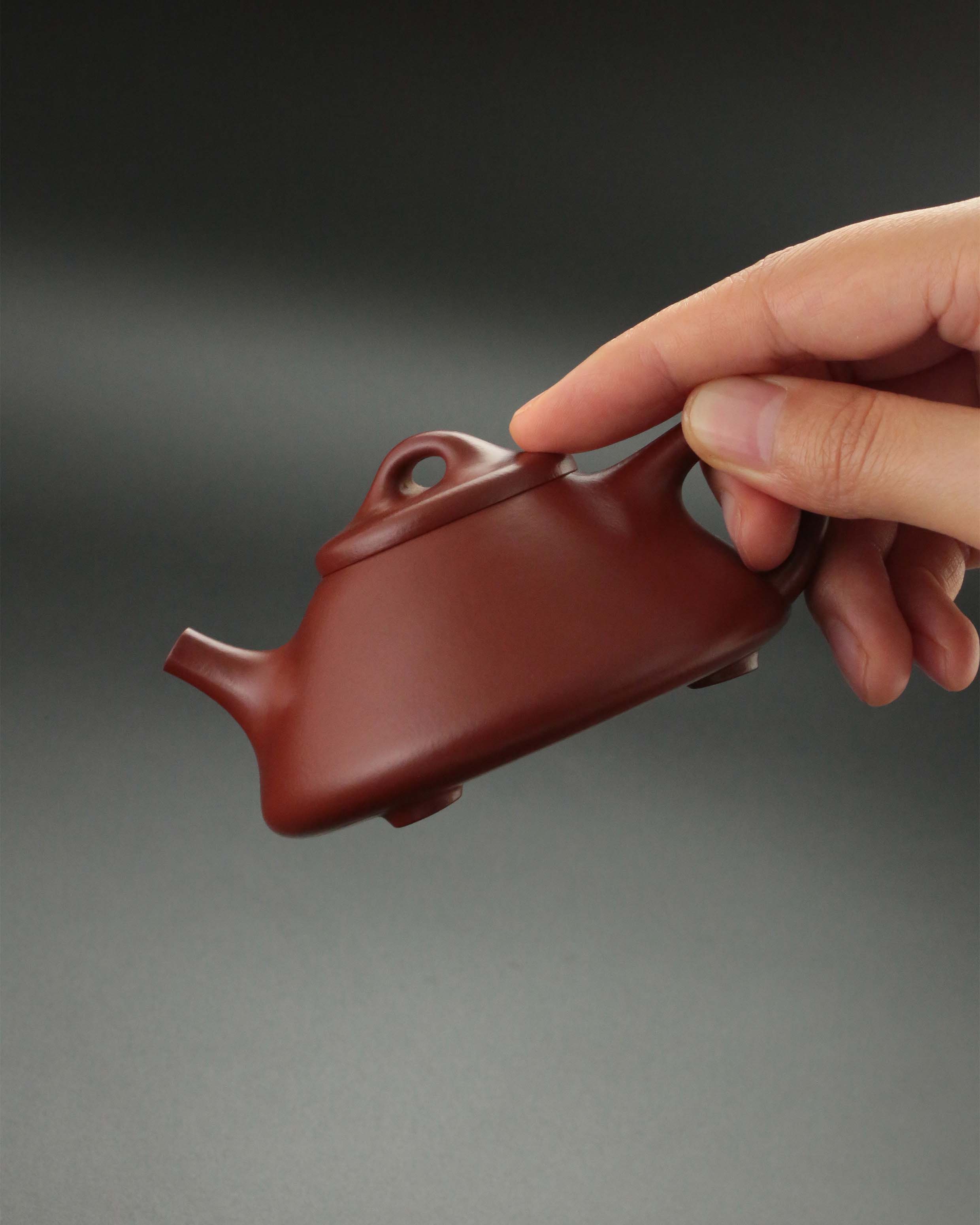 Ziye Stone Ladle Teapot - Zhaozhuang Old Zhu Ni Clay 